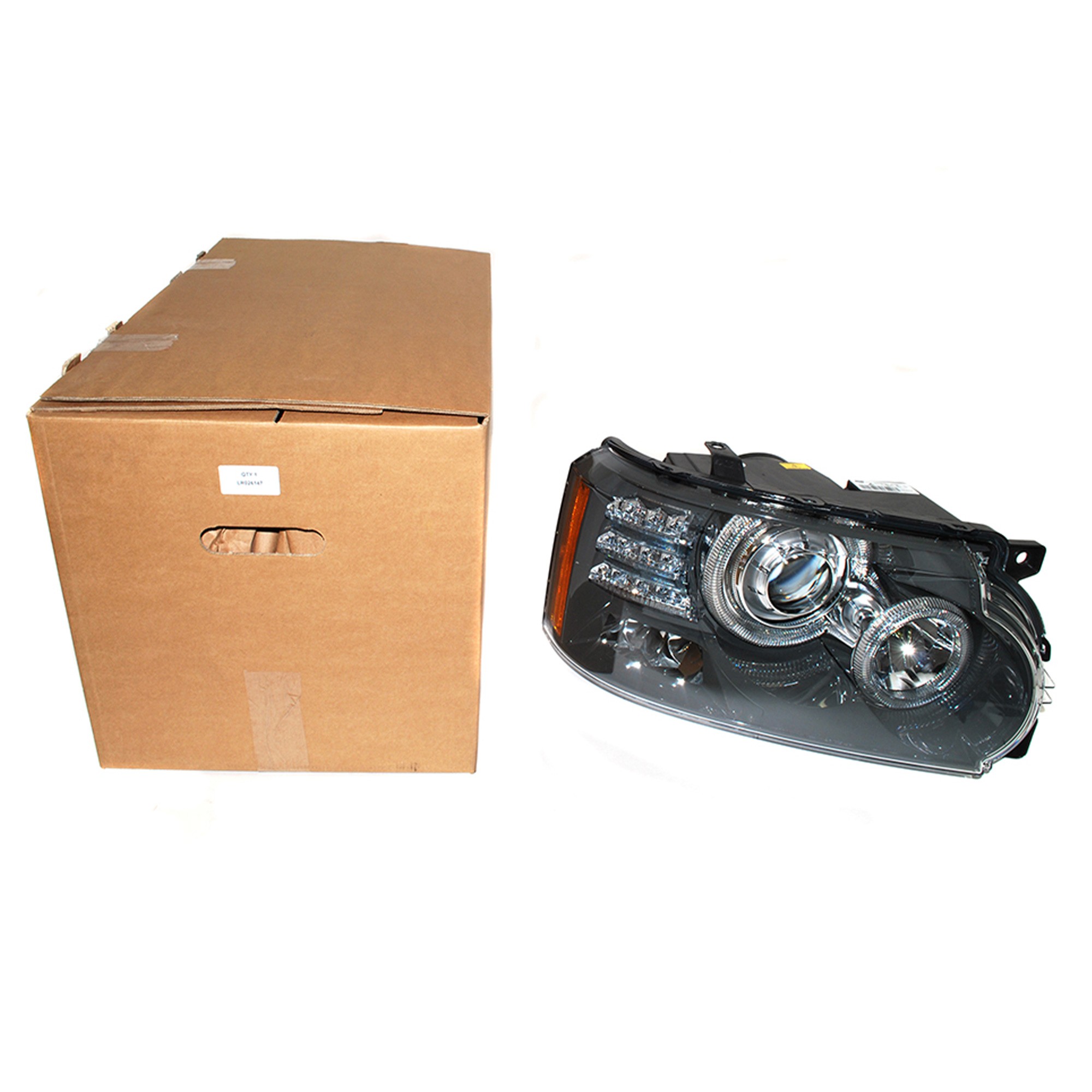 LR026147 - LHD RH Headlamp and Flasher with Adaptive Bi Xenon