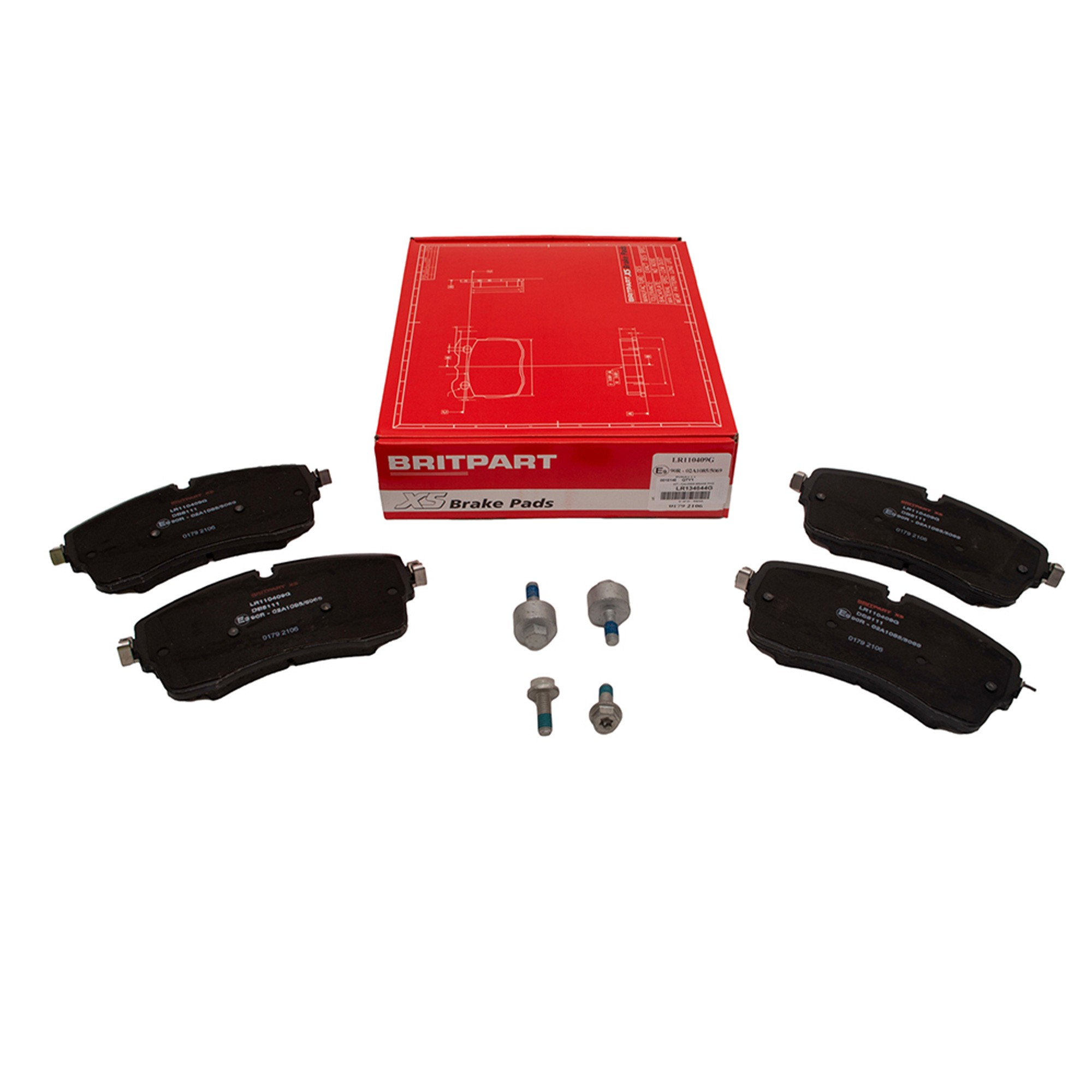 LR134644G - OEM Front Brake Pads from Chassis LA570077