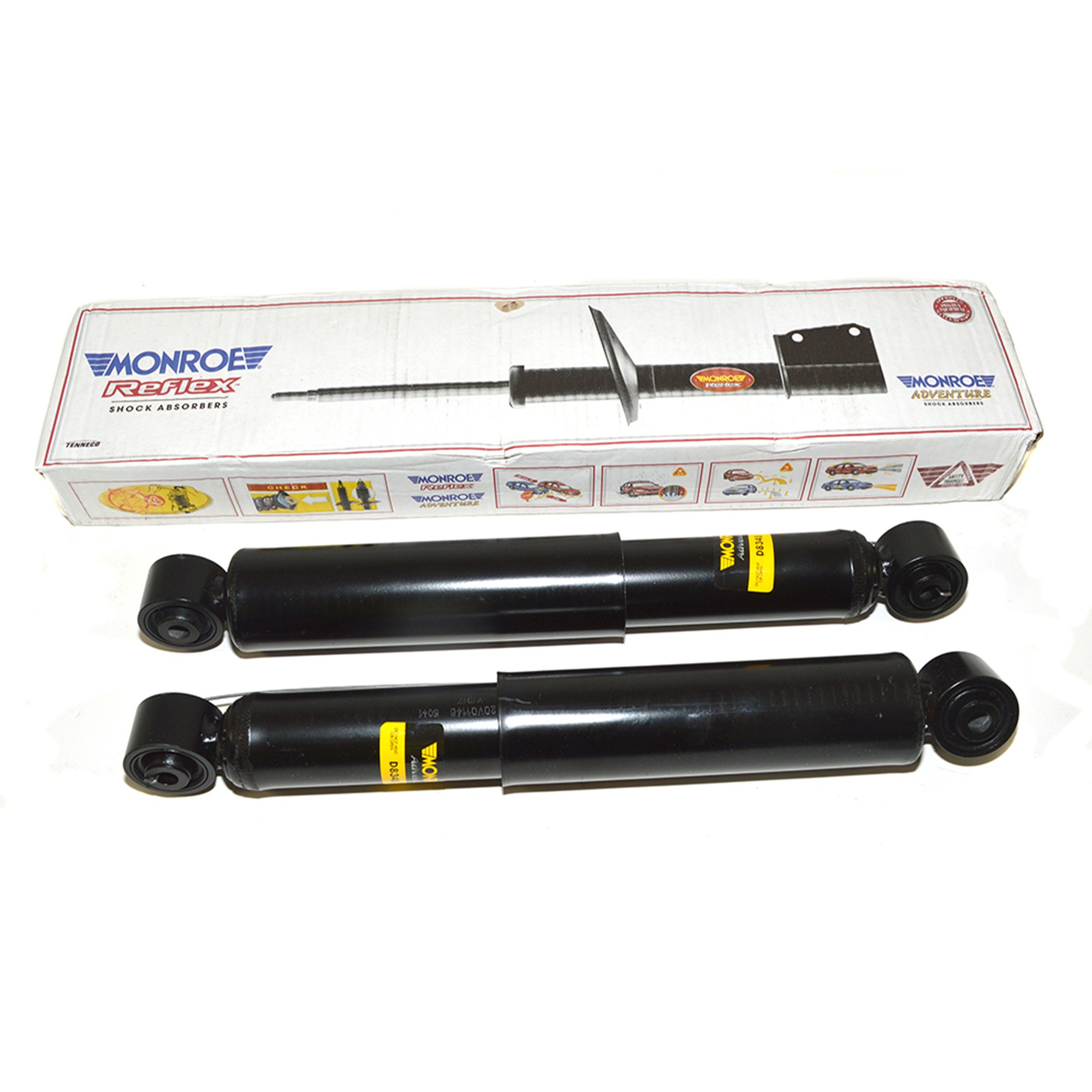 RPD102363M - Pair OEM Shock Absorber Rear with Air Suspension Less Active (Pair)