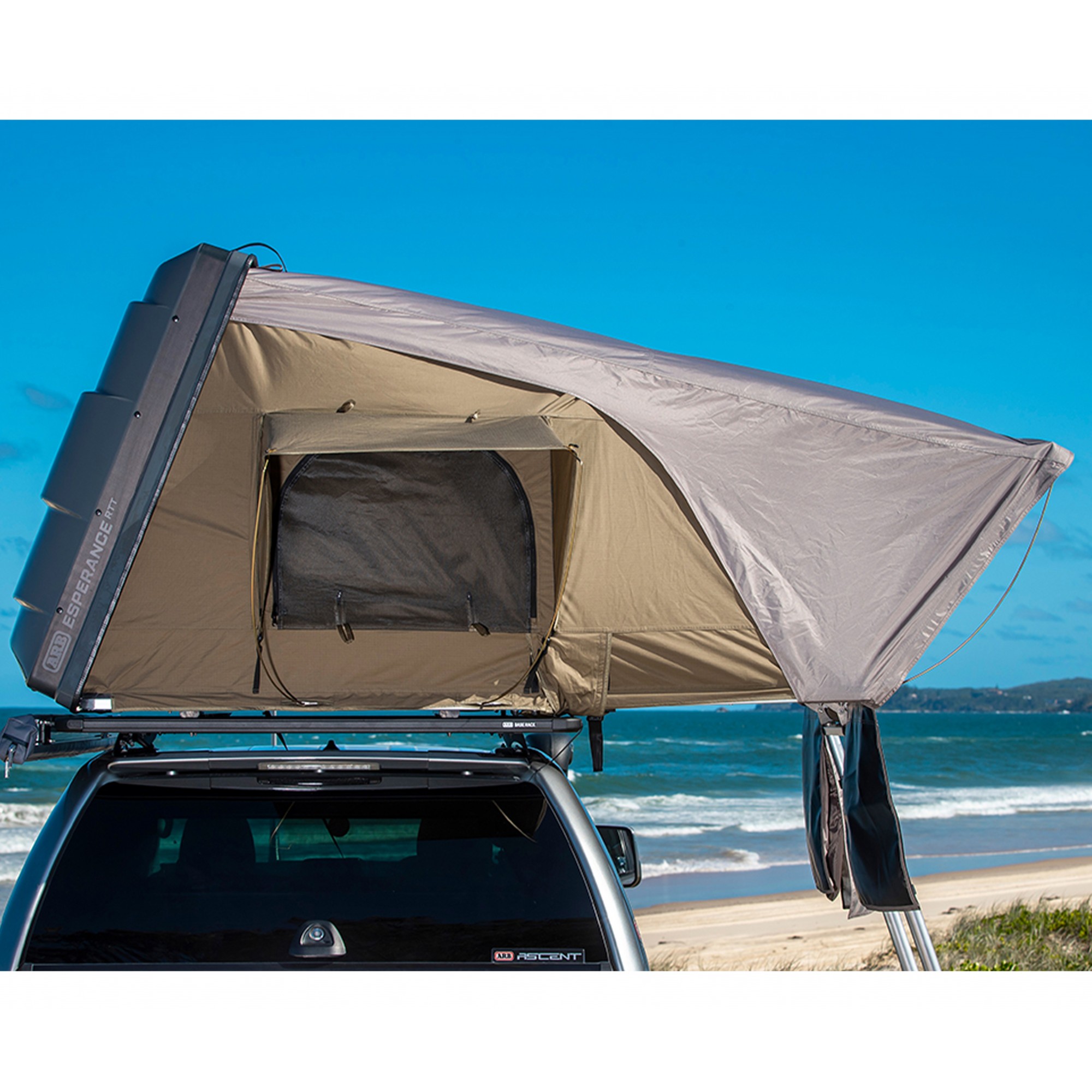 ARB Esperance Roof Top Tent 1520mm (L) x 2000mm (W) x 1200mm (H Sleeps 2 Adults 1 Child