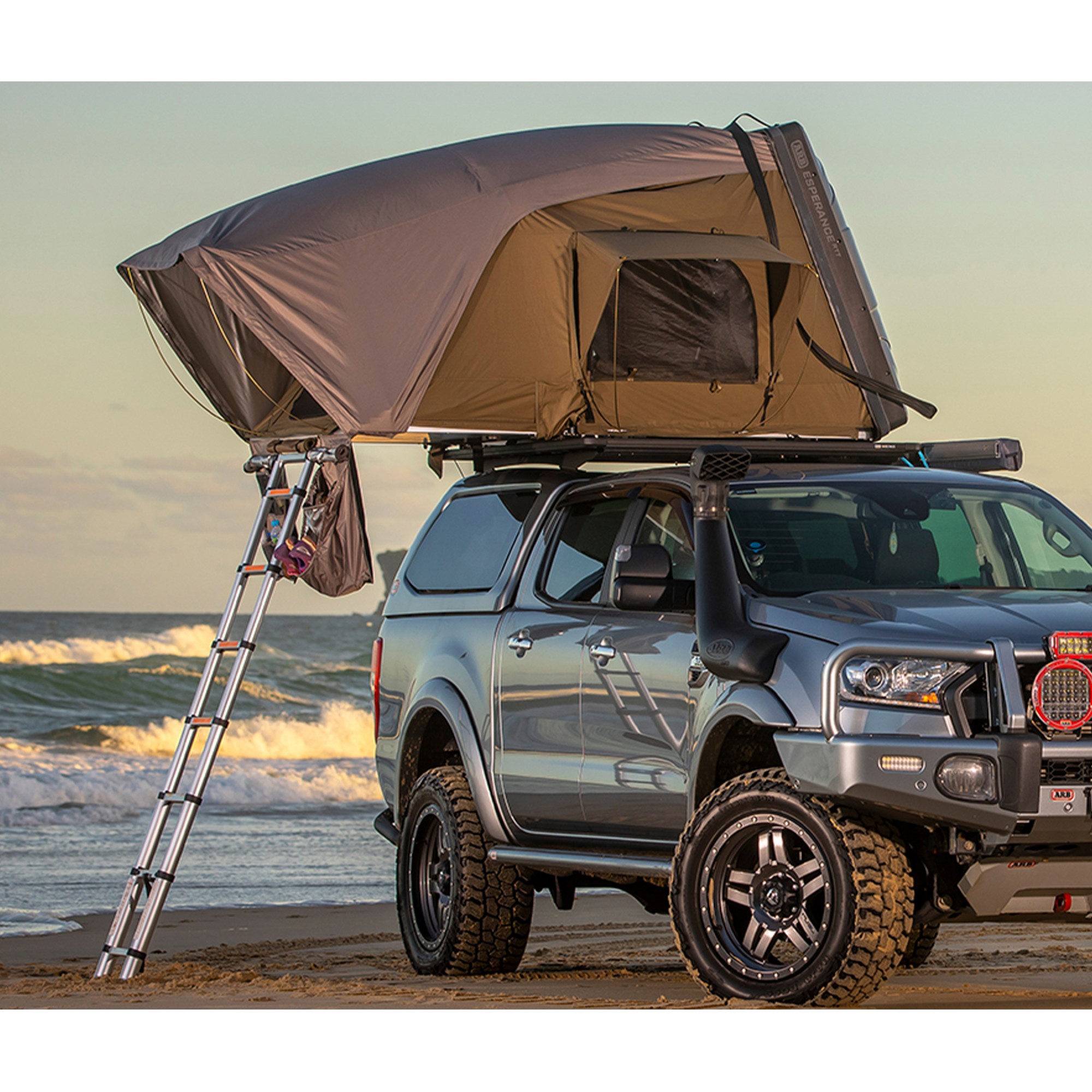 ARB Esperance Roof Top Tent 1520mm (L) x 2000mm (W) x 1200mm (H Sleeps 2 Adults 1 Child