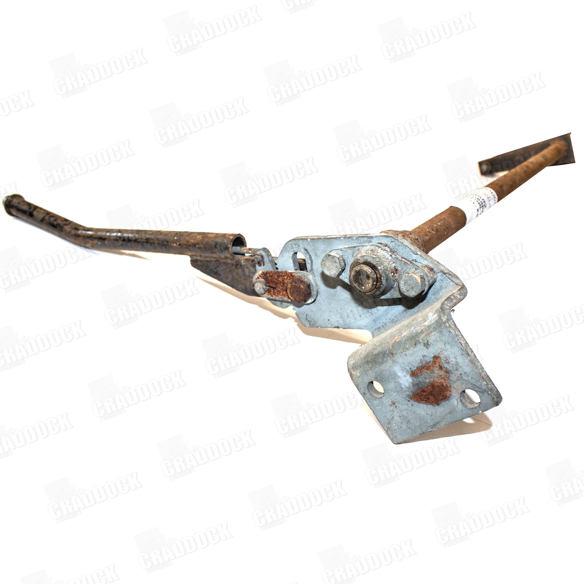 Genuine Handbrake Lever Assembly L.h.d. 1948-65 (New Old Stock - Heavily Rusted)