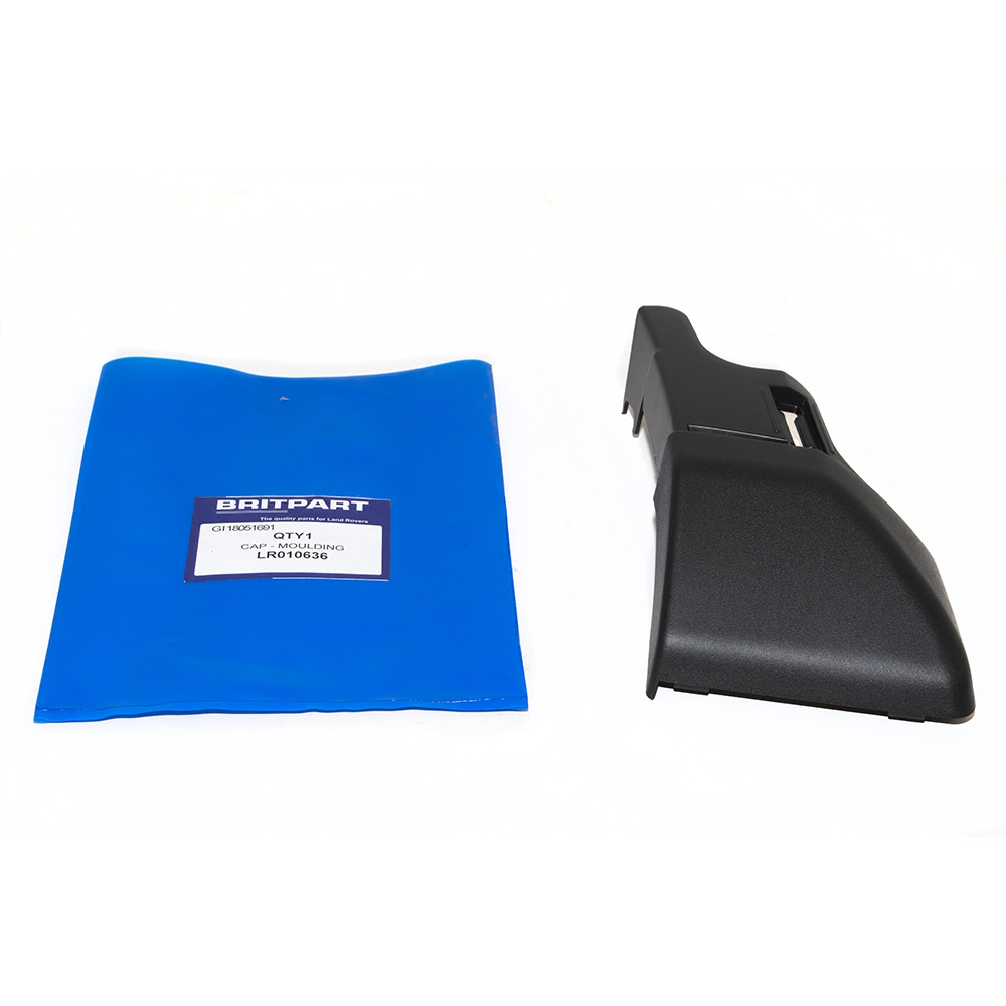 LR010636 - LH Front Wheel Arch Moulding Cap