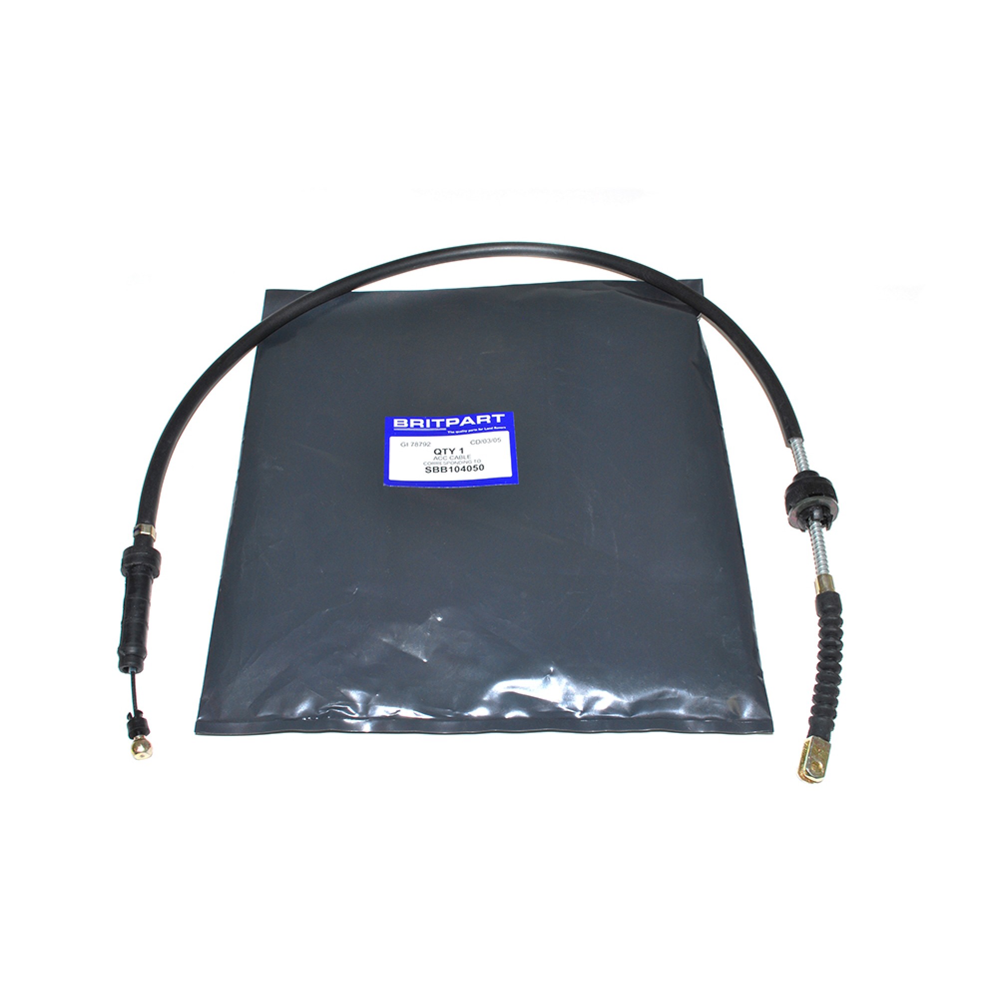 SBB104050 - Accelerator Cable LHD