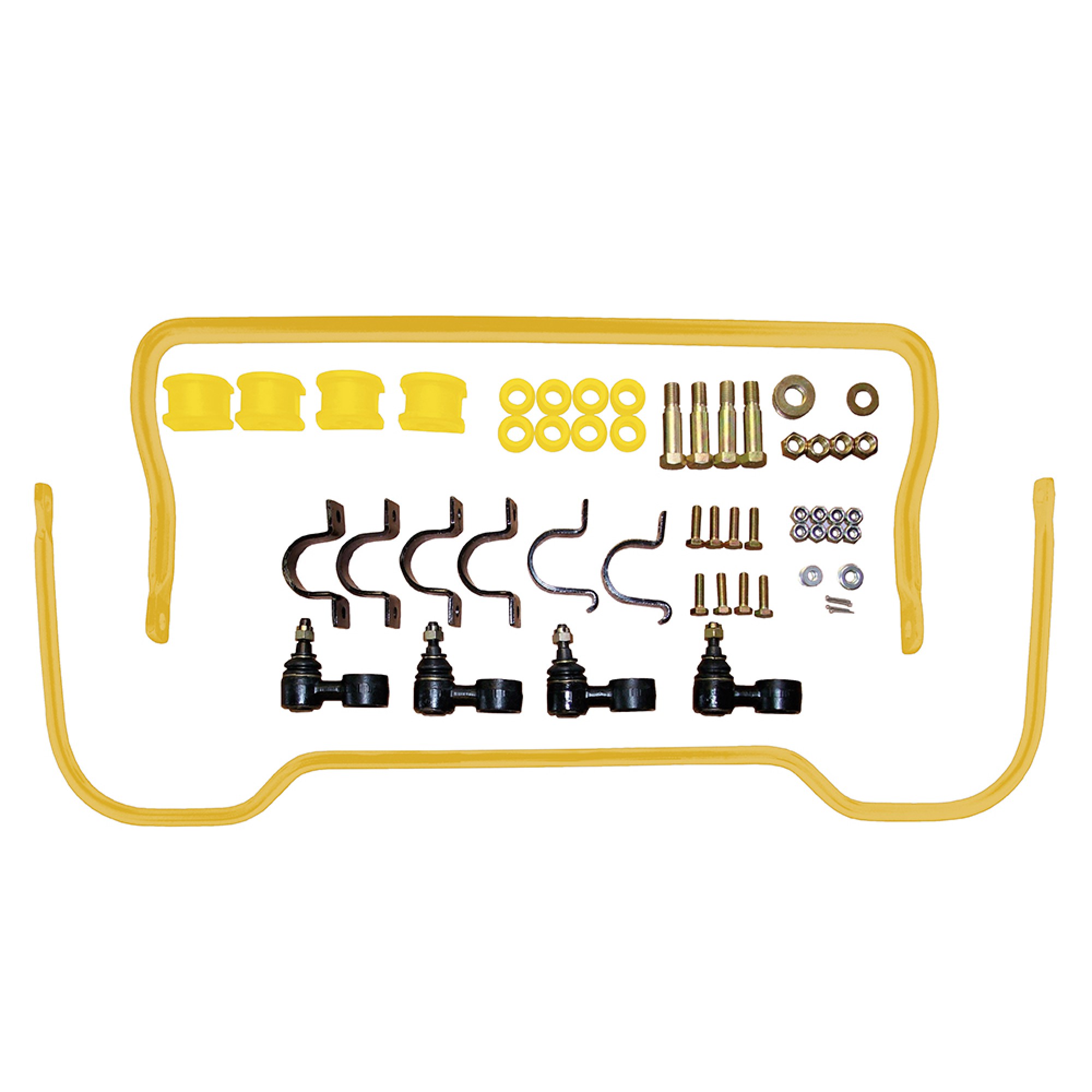 STC8156AAPY - Kit Anti Roll Bar Front and Rear Includes Polyurethane Bushes
