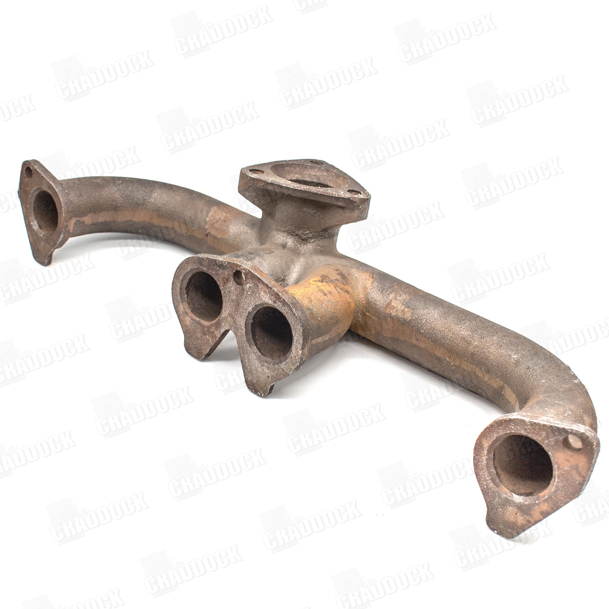 Exhaust Manifold 2.5 Diesel N/A with Welded Olive Front Pipe 90/110