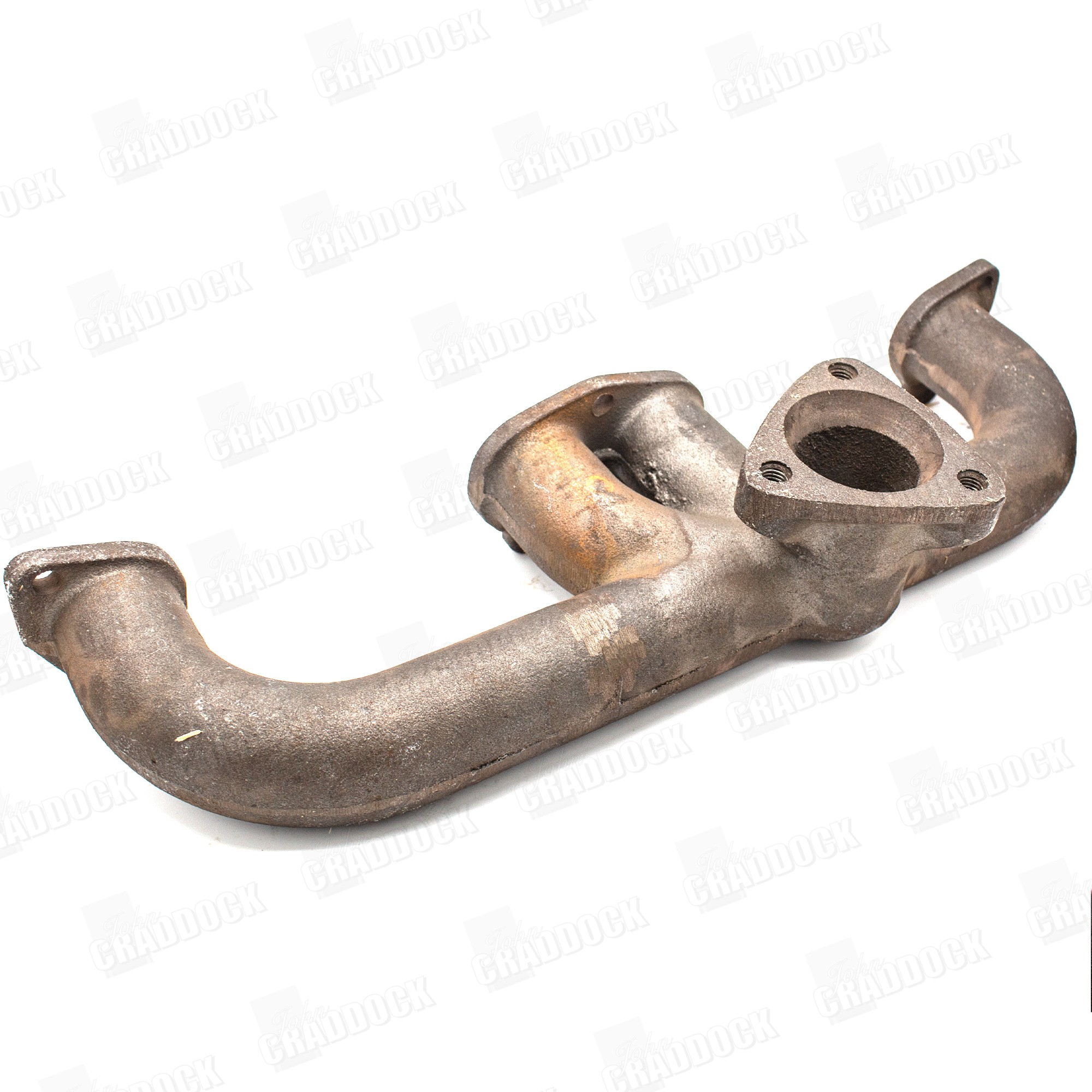 Exhaust Manifold 2.5 Diesel N/A with Welded Olive Front Pipe 90/110