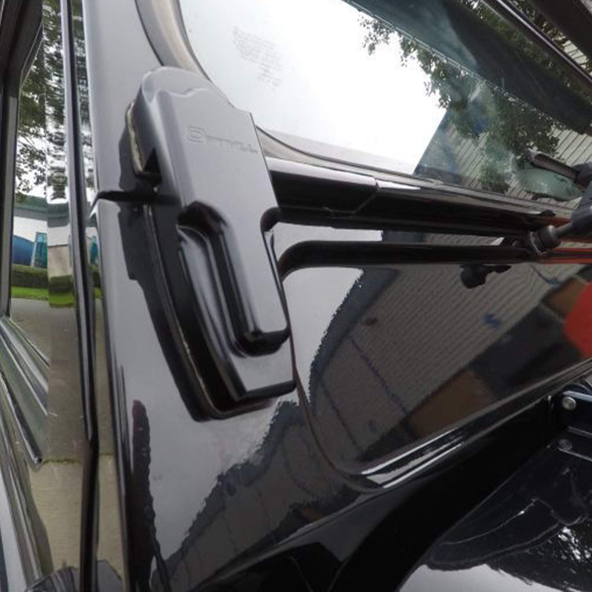 Optimill Defender Window Blocks (Billet Aluminium) - Black