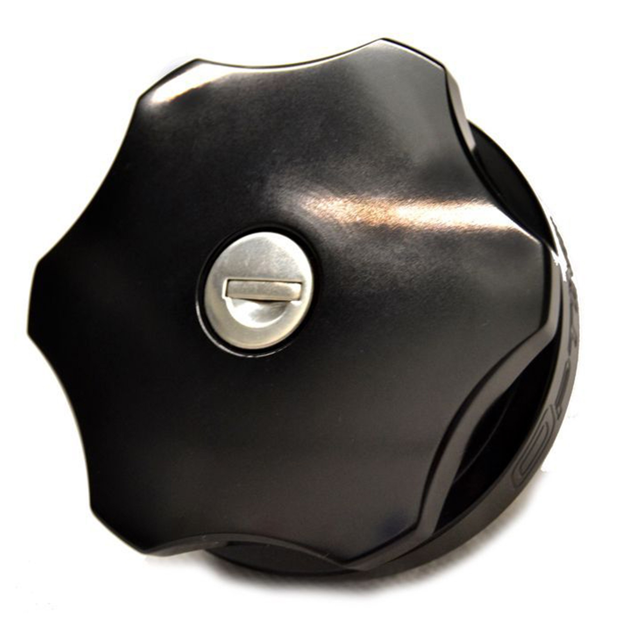Optimill Defender Fuel Cap TD5/Tdci (Billet Aluminium) - Black