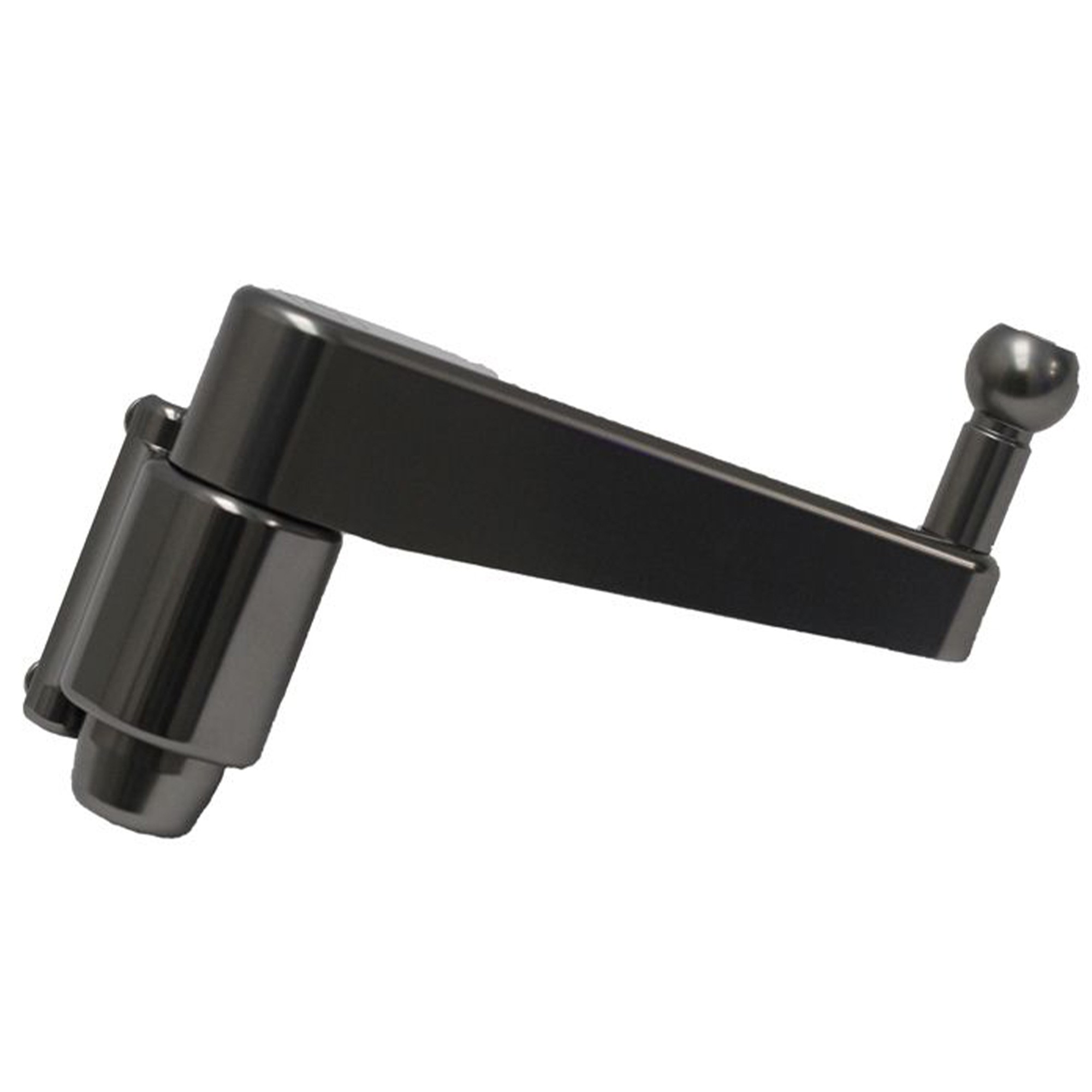 Optimill Defender Wing Mirror Arms (Billet Aluminium) - Black