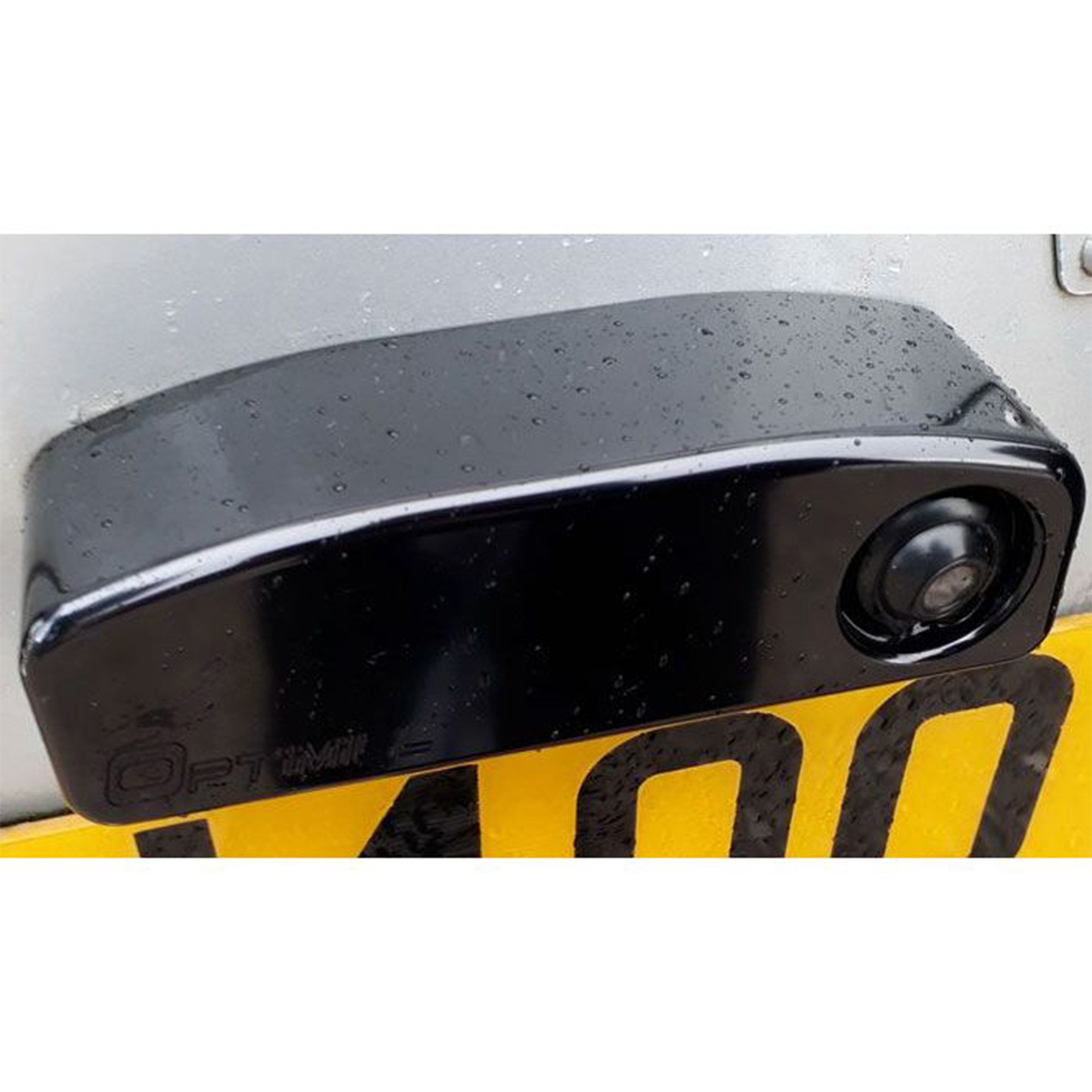 Optimill Defender Number Plate Light with Reversing Camera (Billet Aluminium) - Black