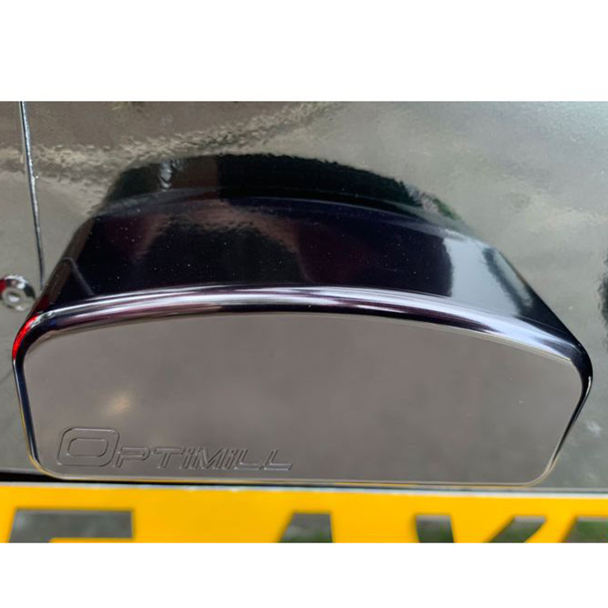 Optimill Defender Number Plate Light (Billet Aluminium) - Black