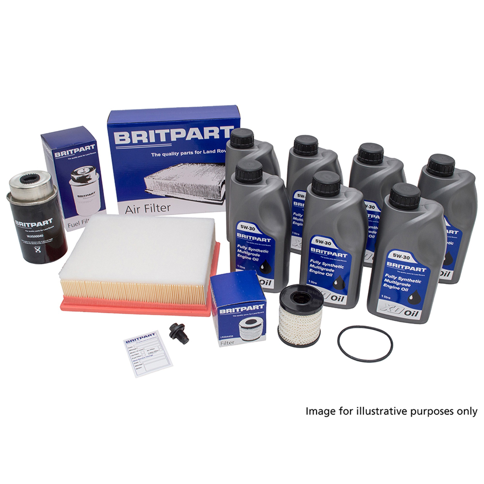 Defender 200 TDI Service Kit with Oil 10W40 ( Unable to Ship Overseas See Alternative DA6002 ) - DA6002COM