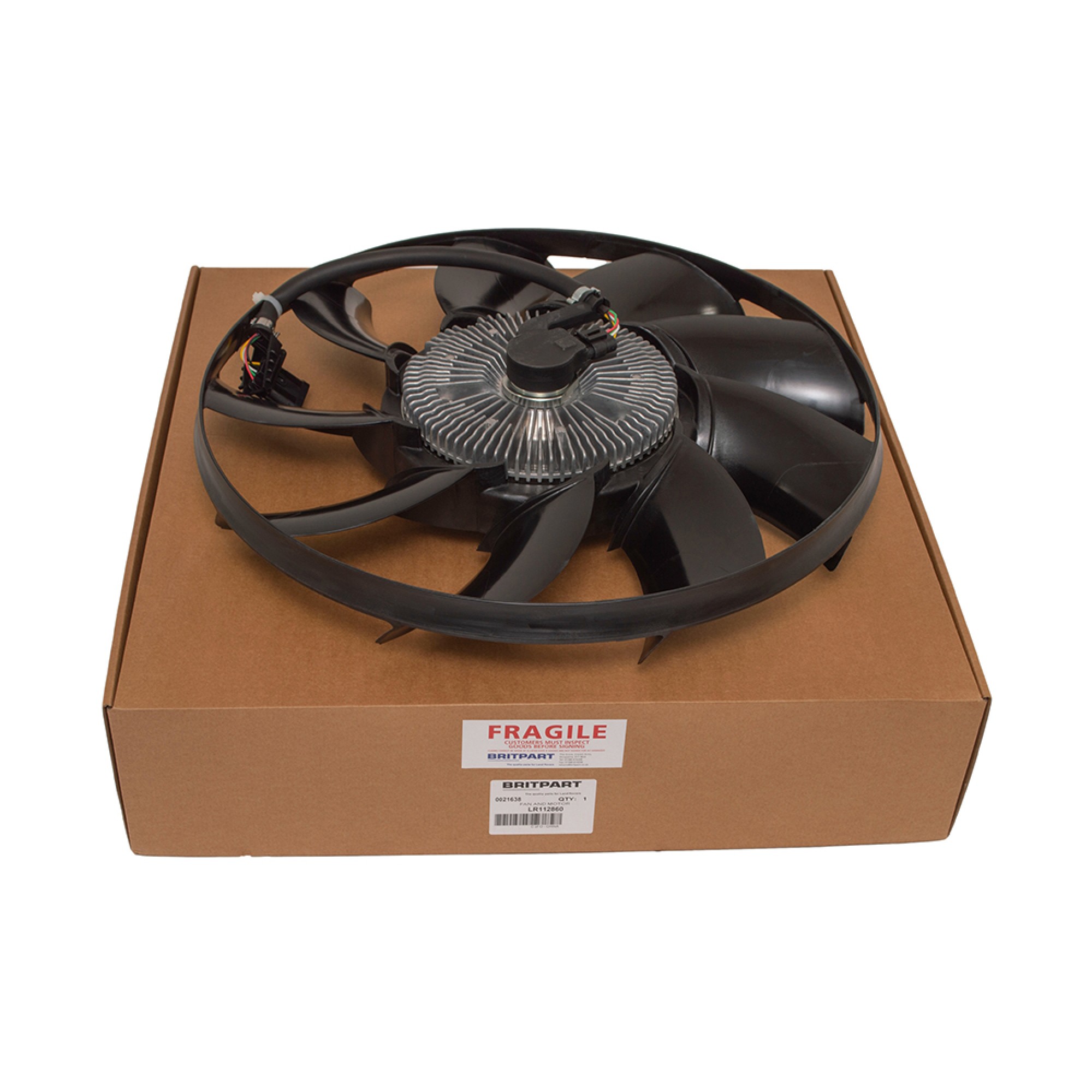 LR112860 - Radiator Fan and Motor