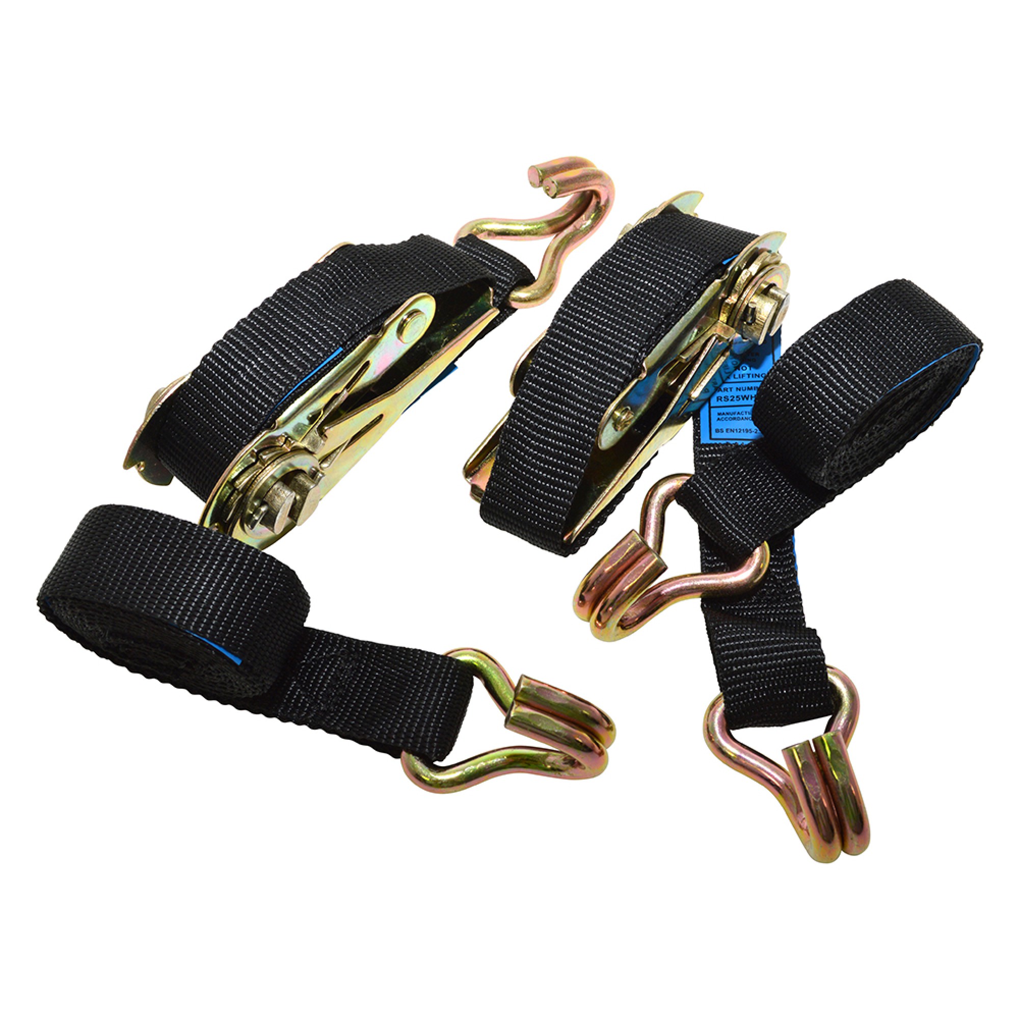 DA1267 - 2M Ratchet Straps Pair