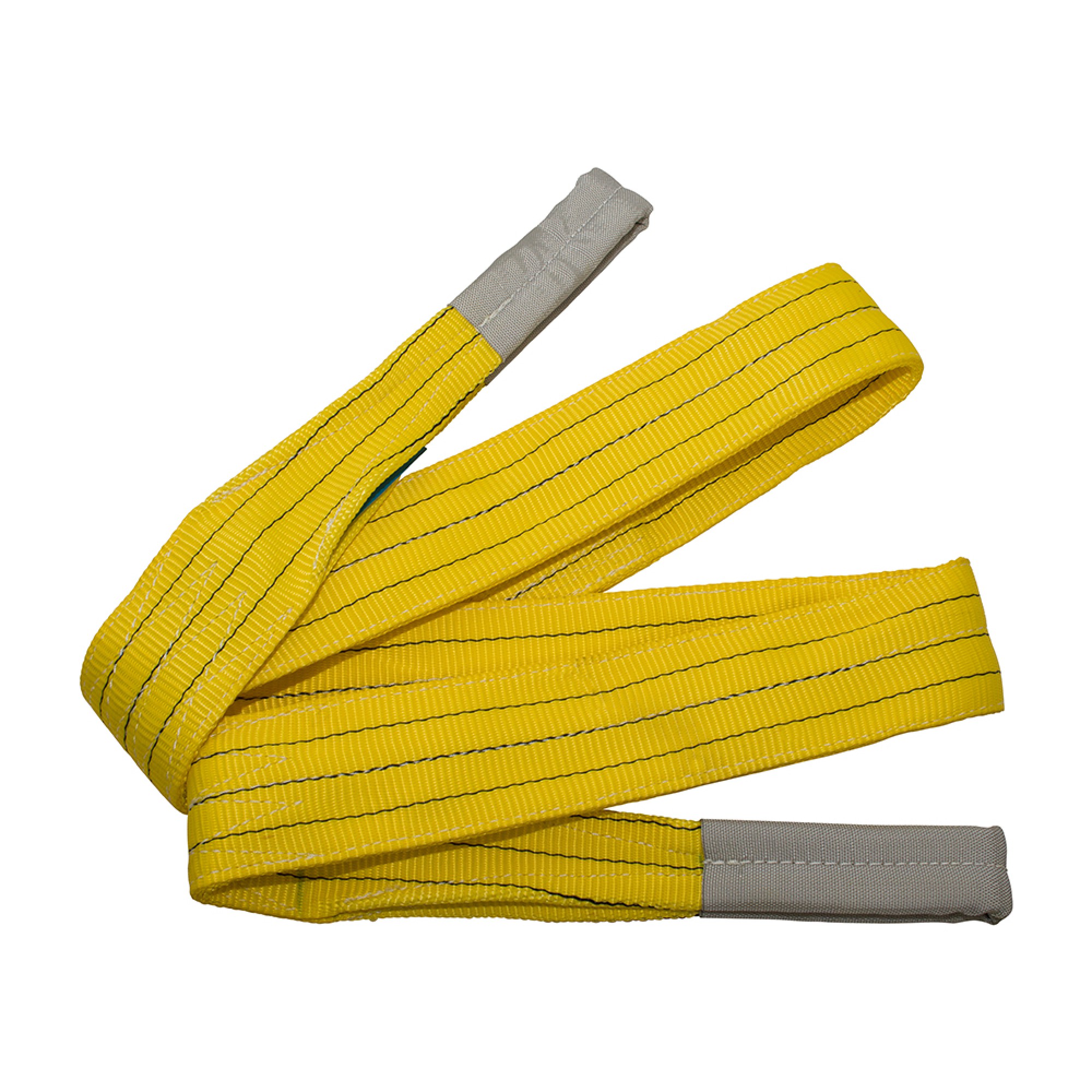 3 Ton Flat Yellow Webbing Tow Strop 6M x 90mm - DA1282