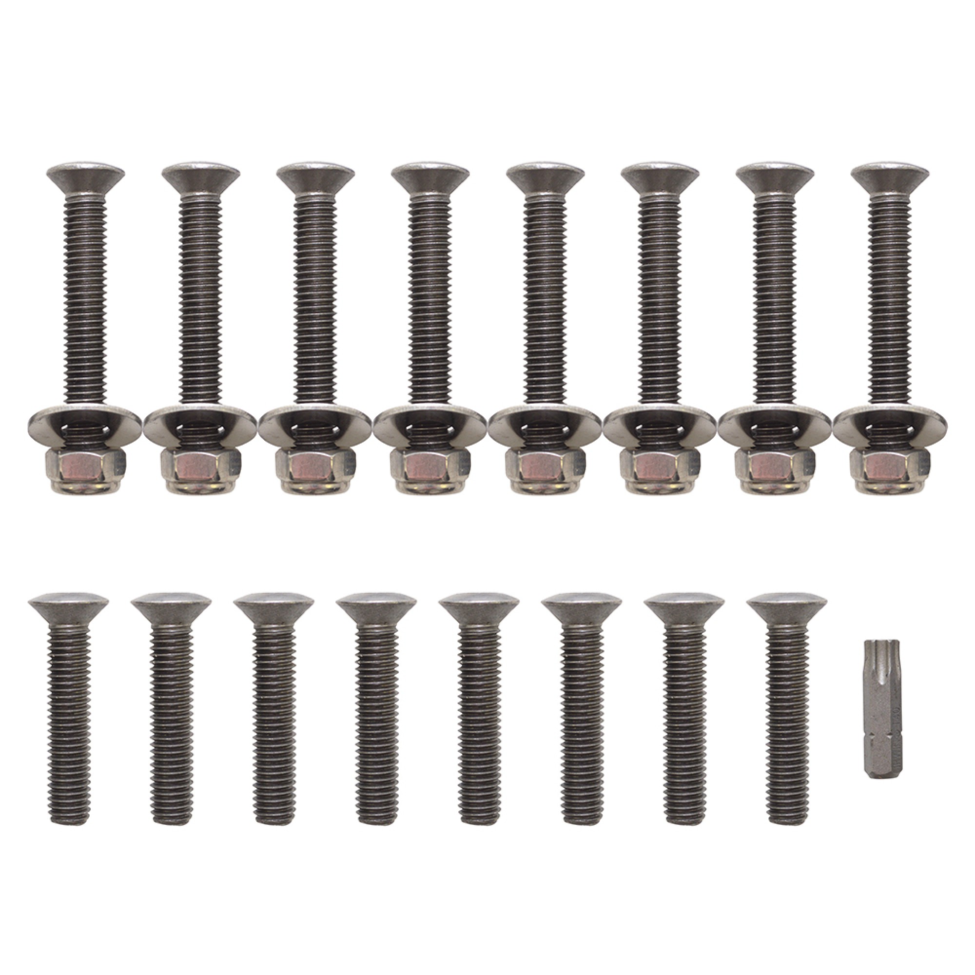 DA1132P - Puma Front Door Bolt Kit Stainless Steel (2 Door Kit)