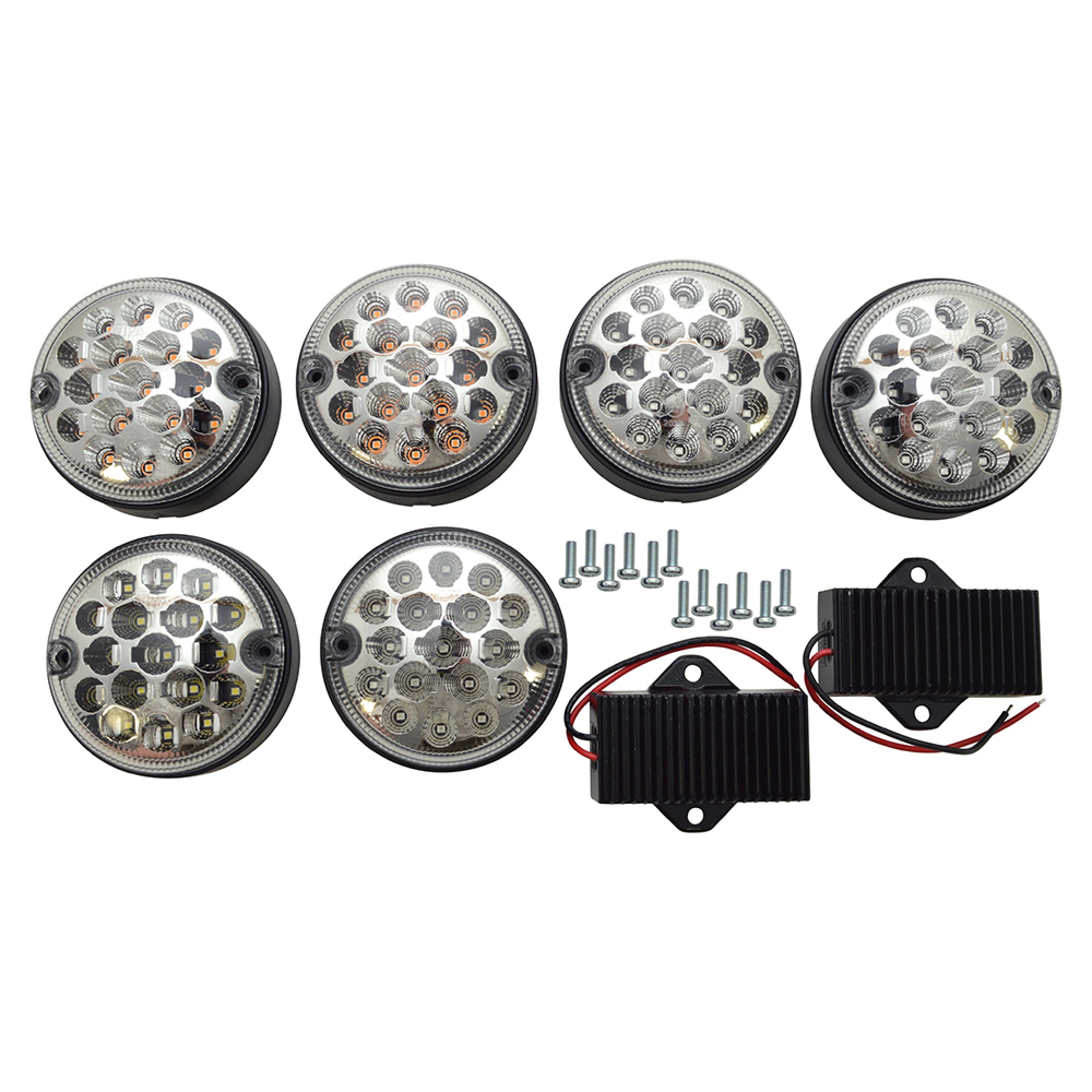 DA1143CL - Nas Clear Lens Led Light Upgrade Kit for Defender