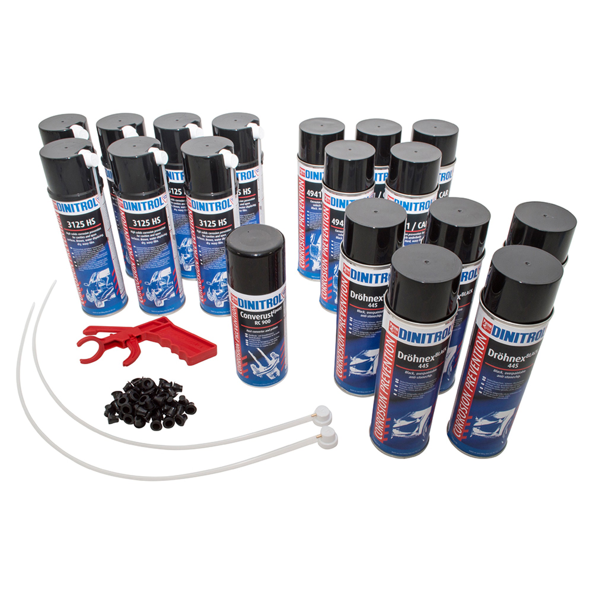 DA1986 - Dinitrol Rust Proofing Aerosol Kit - Land Rover
