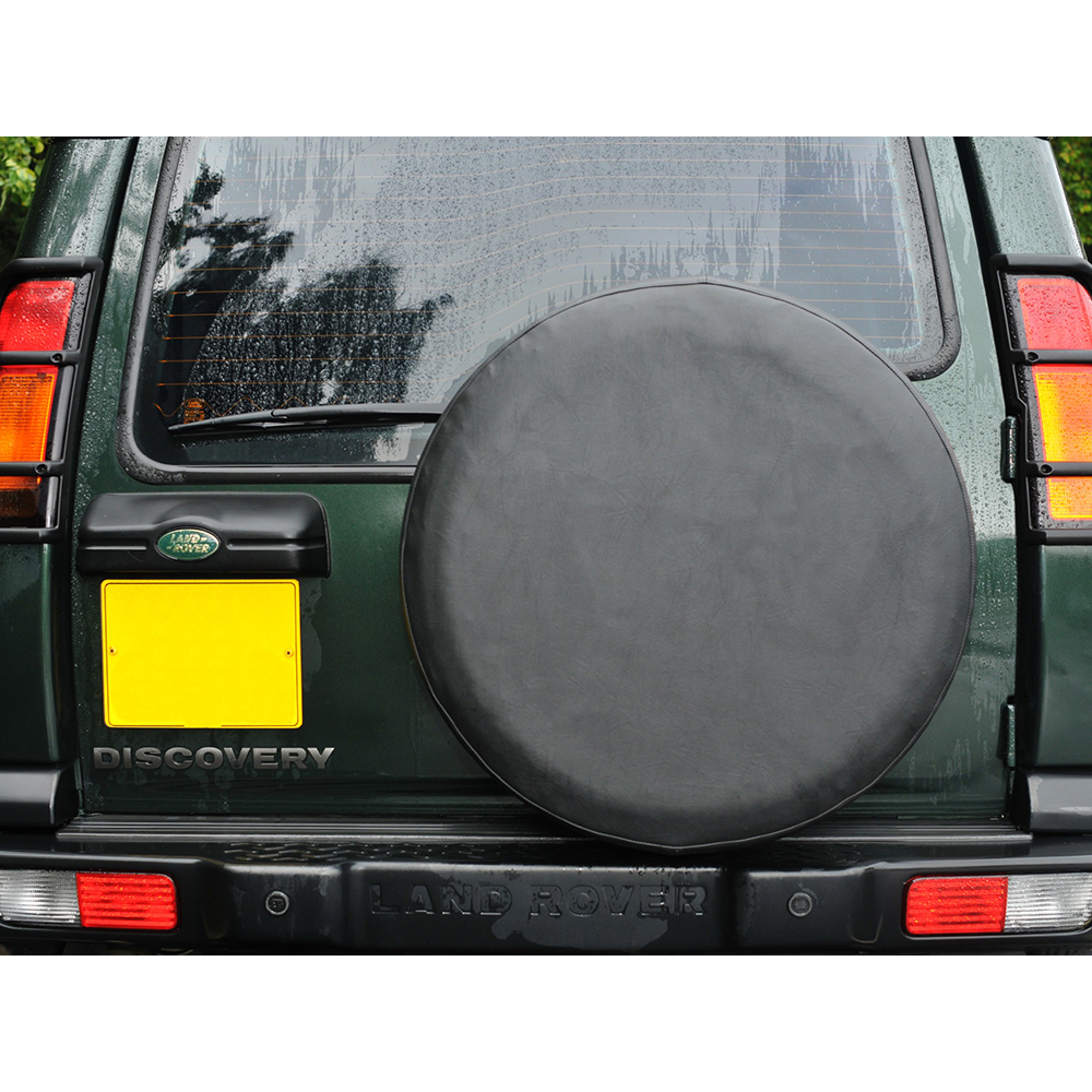 Landrover Discovery Freelander TD Steel & Chrome wheel cover spare tyre wheelcover 