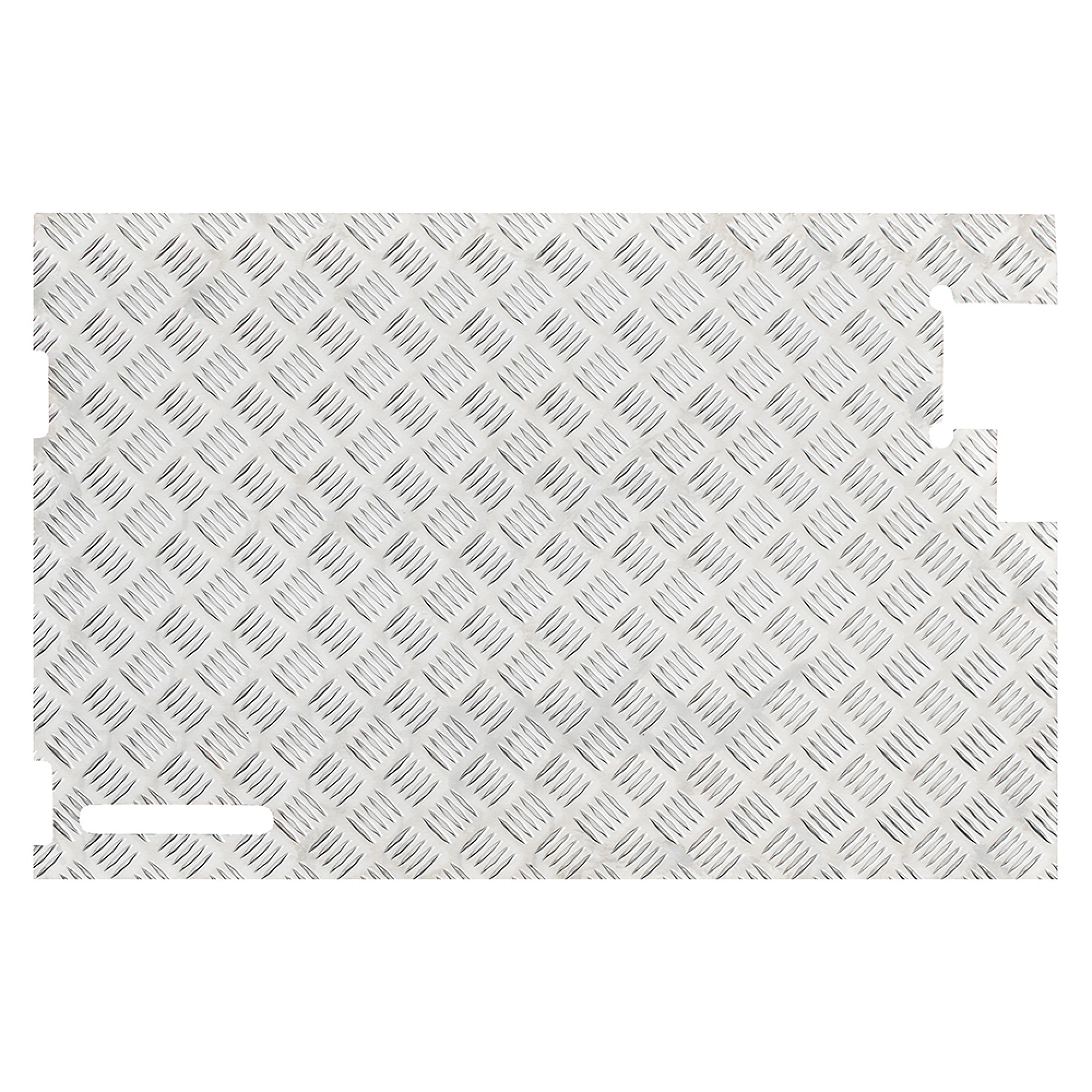 DA2067 - Rear Door Plate W/O Wiper Defender/Series