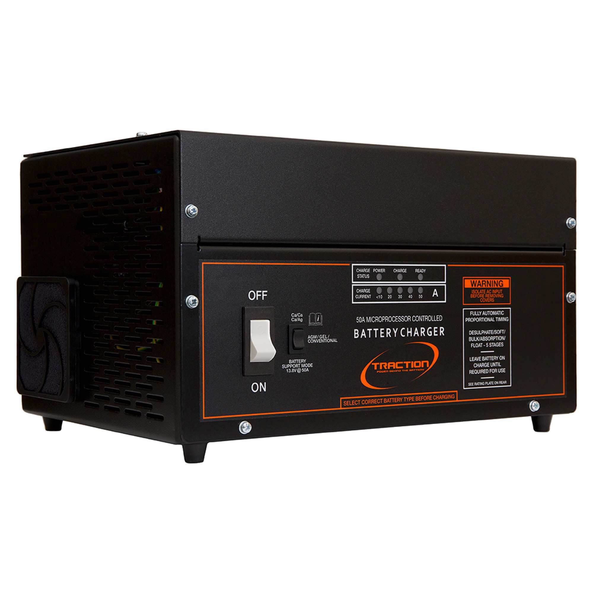 DA1864 - 50A Battery Charger - Traction