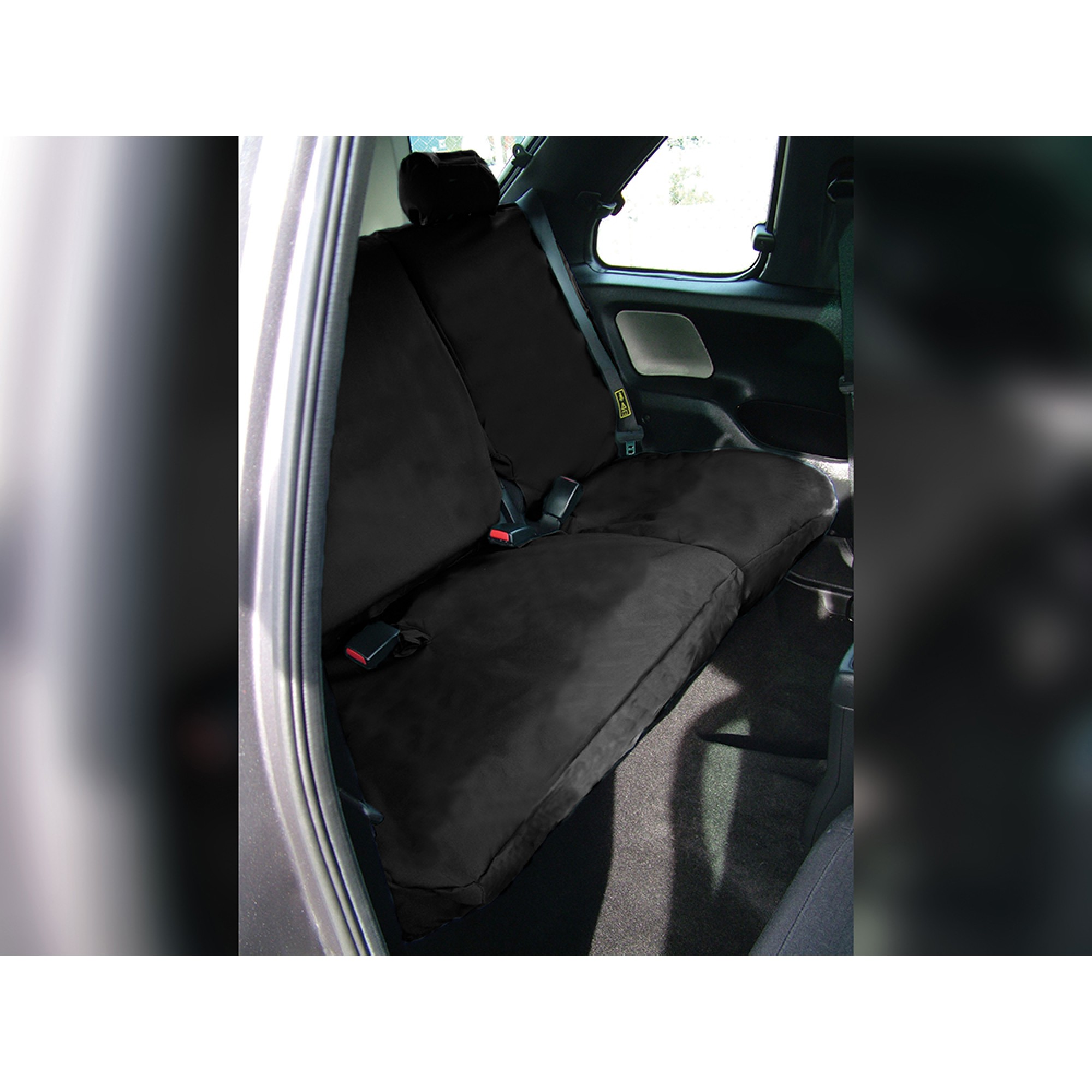 DA2813BLACK Freelander 1 Rear 60 40 Split Black Seat Cover
