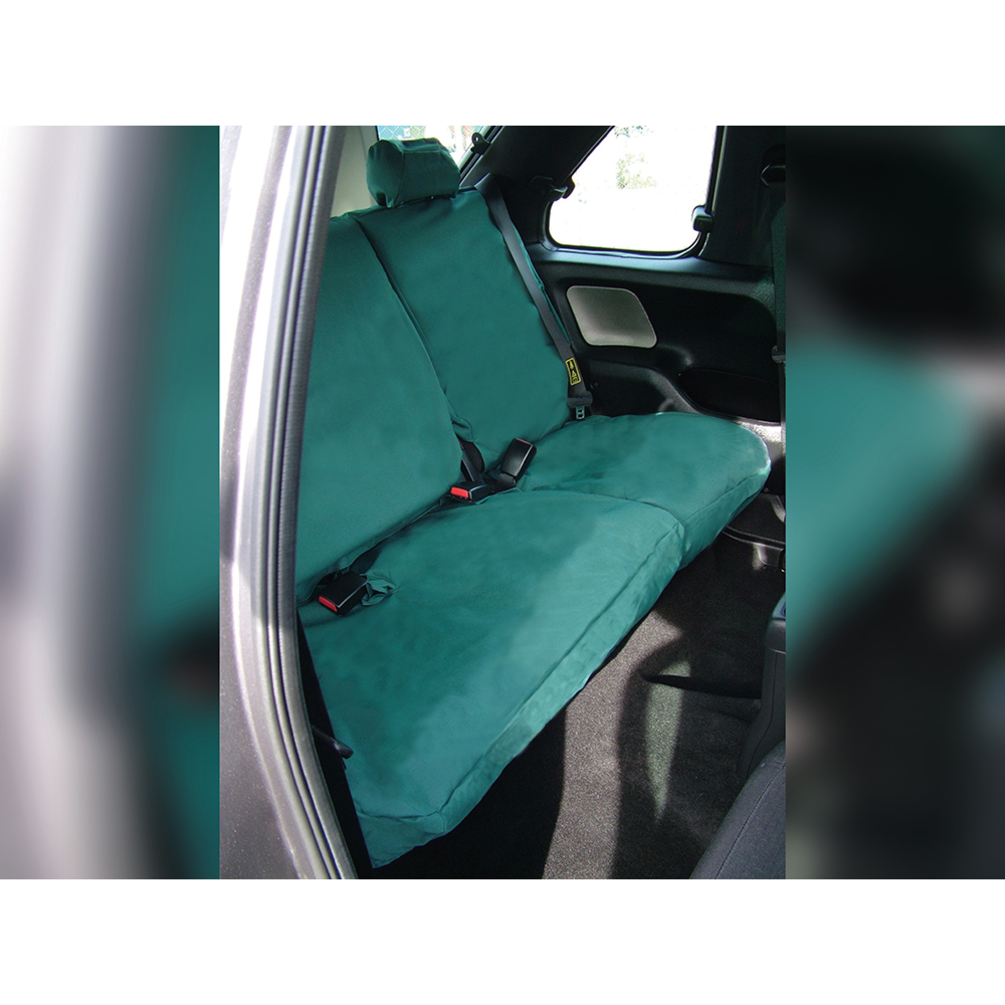 Freelander 1 Rear 60 40 No Armrest Seat Covers Green