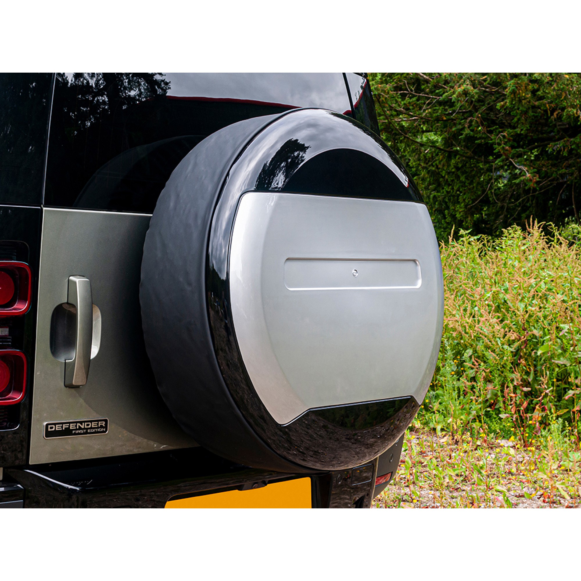 Rear shop wheel cover