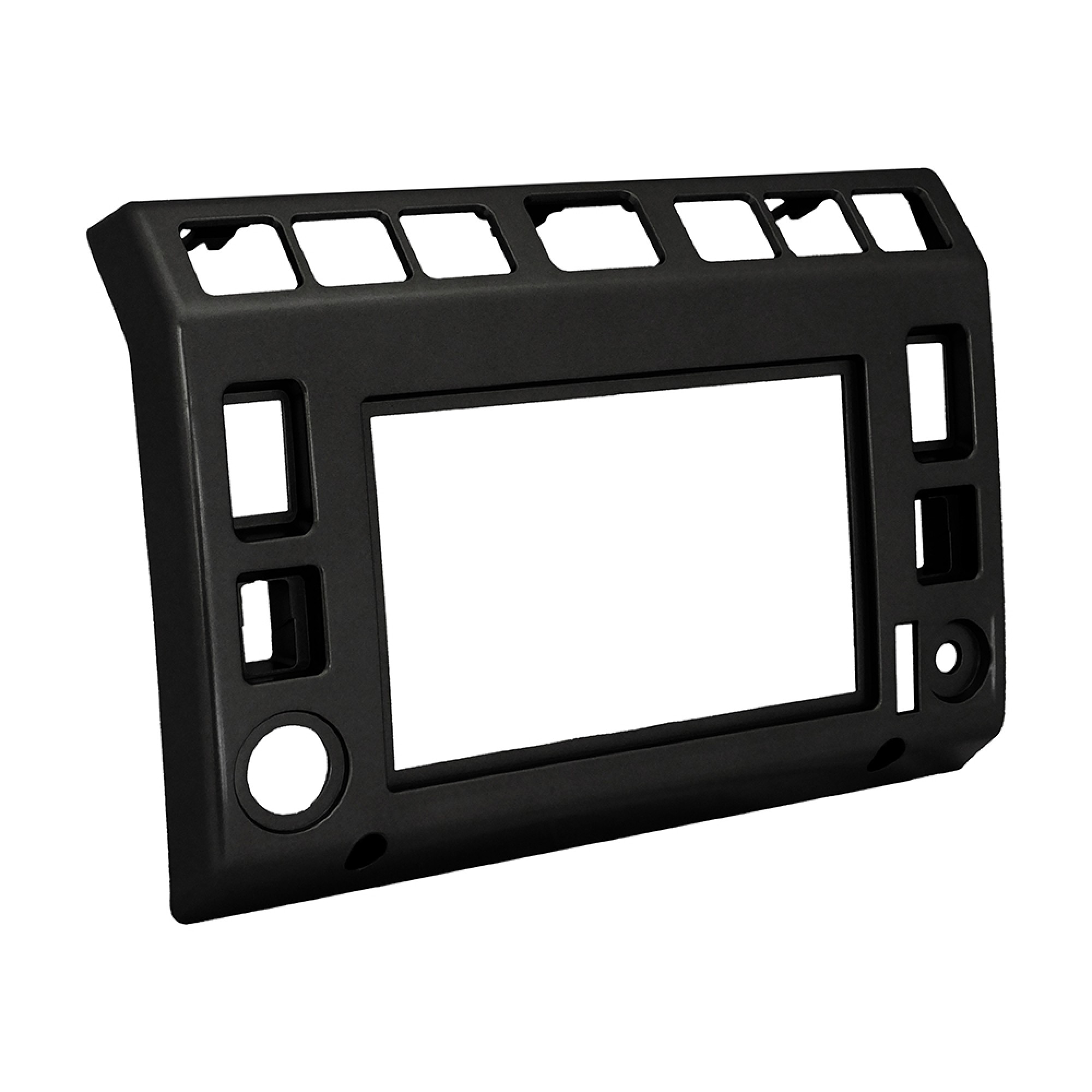 Black TD5 Double Din Console - Mud Stuff