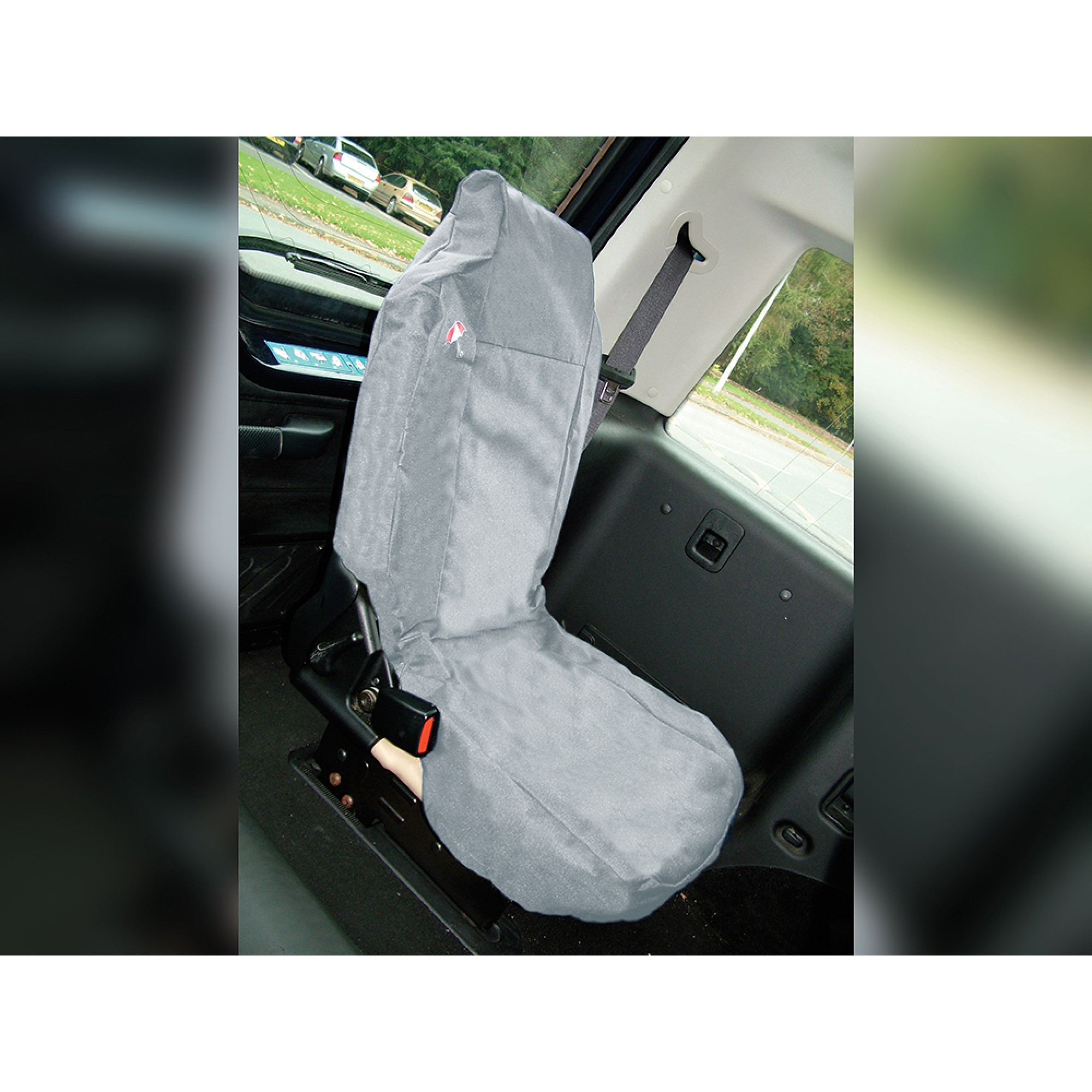 Discovery 2 Rear Boot Dickie Seat Covers Grey