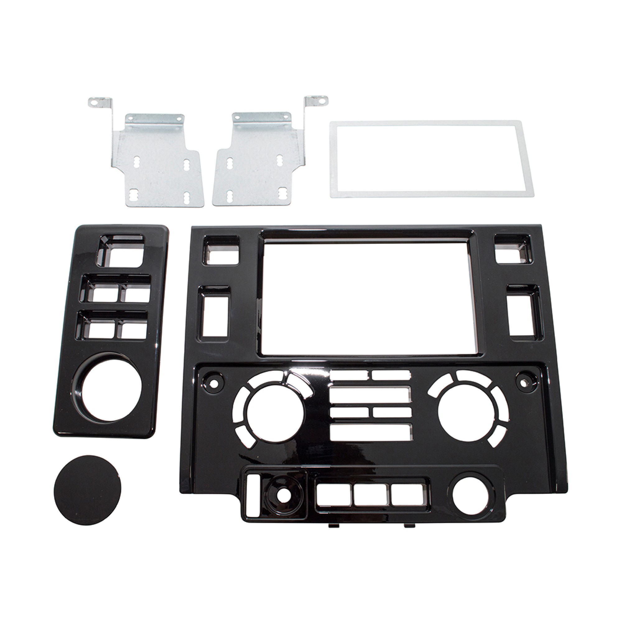 DA2608 - Piano Black Puma Double Din Unit Fascia 2007 Onwards