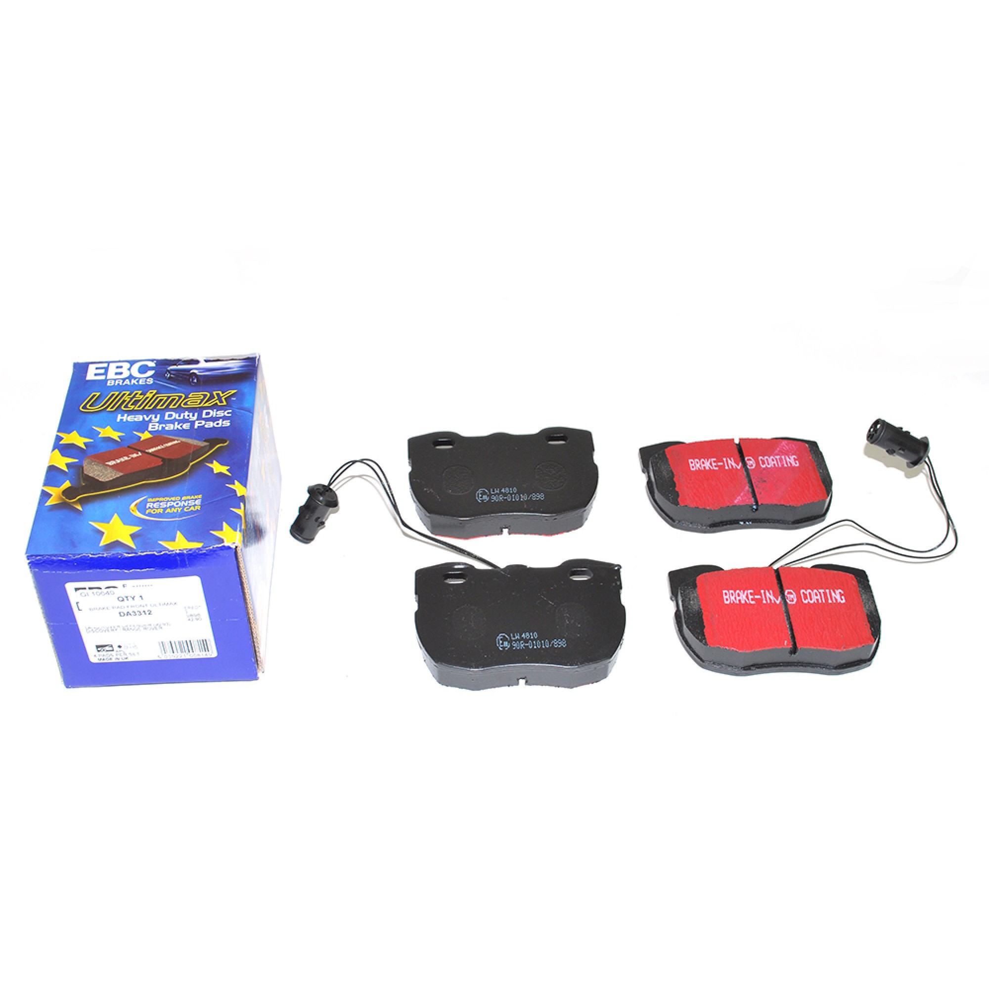 Ebc Brake Pad Front Ultimax 1986 to 1995 SFP500180 & STC9190 - DA3312