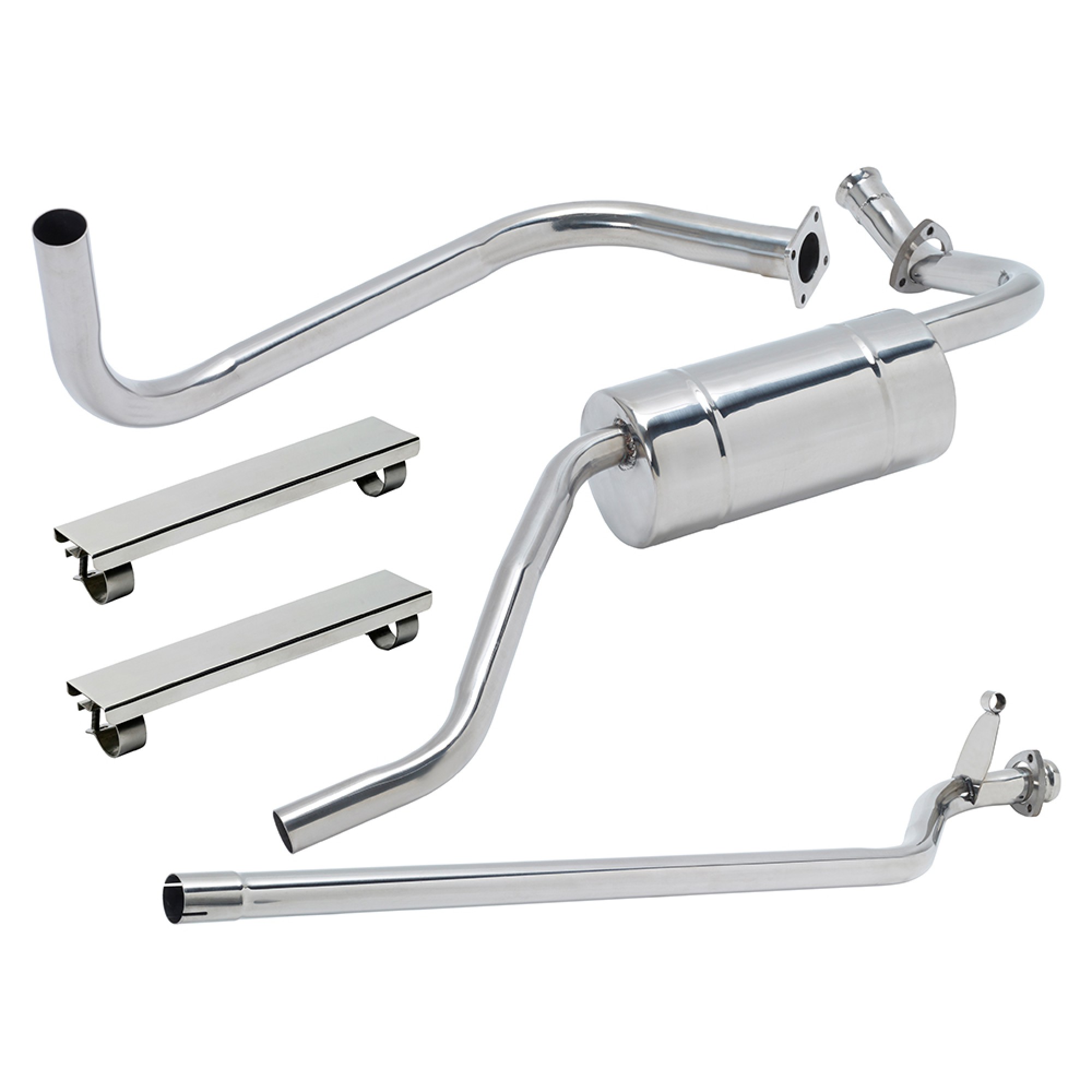 DA3998 - Stainless Steel Exhaust System Series 1 80" - Double Ss