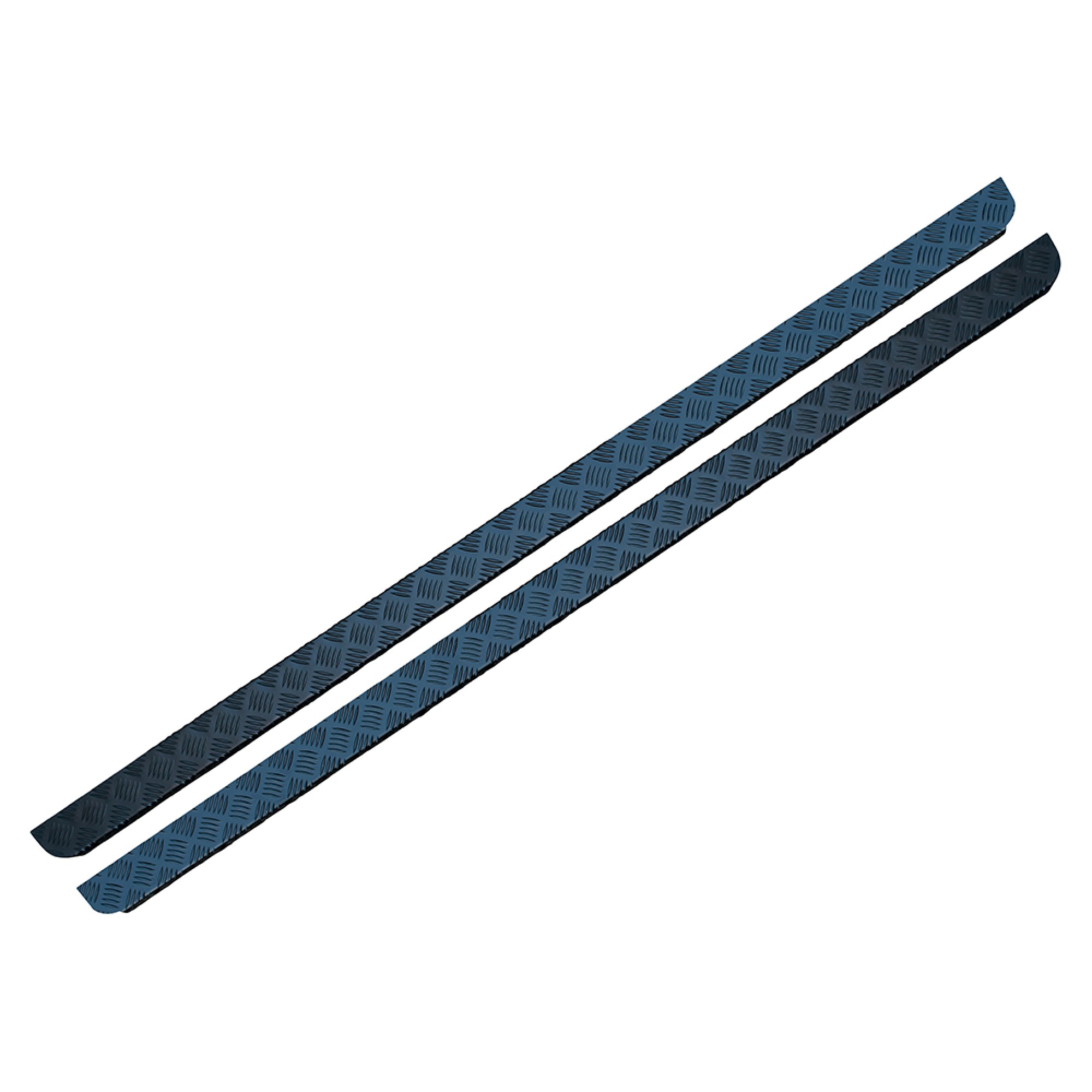 DA4100B - 110 Chequered Sills Pair Black