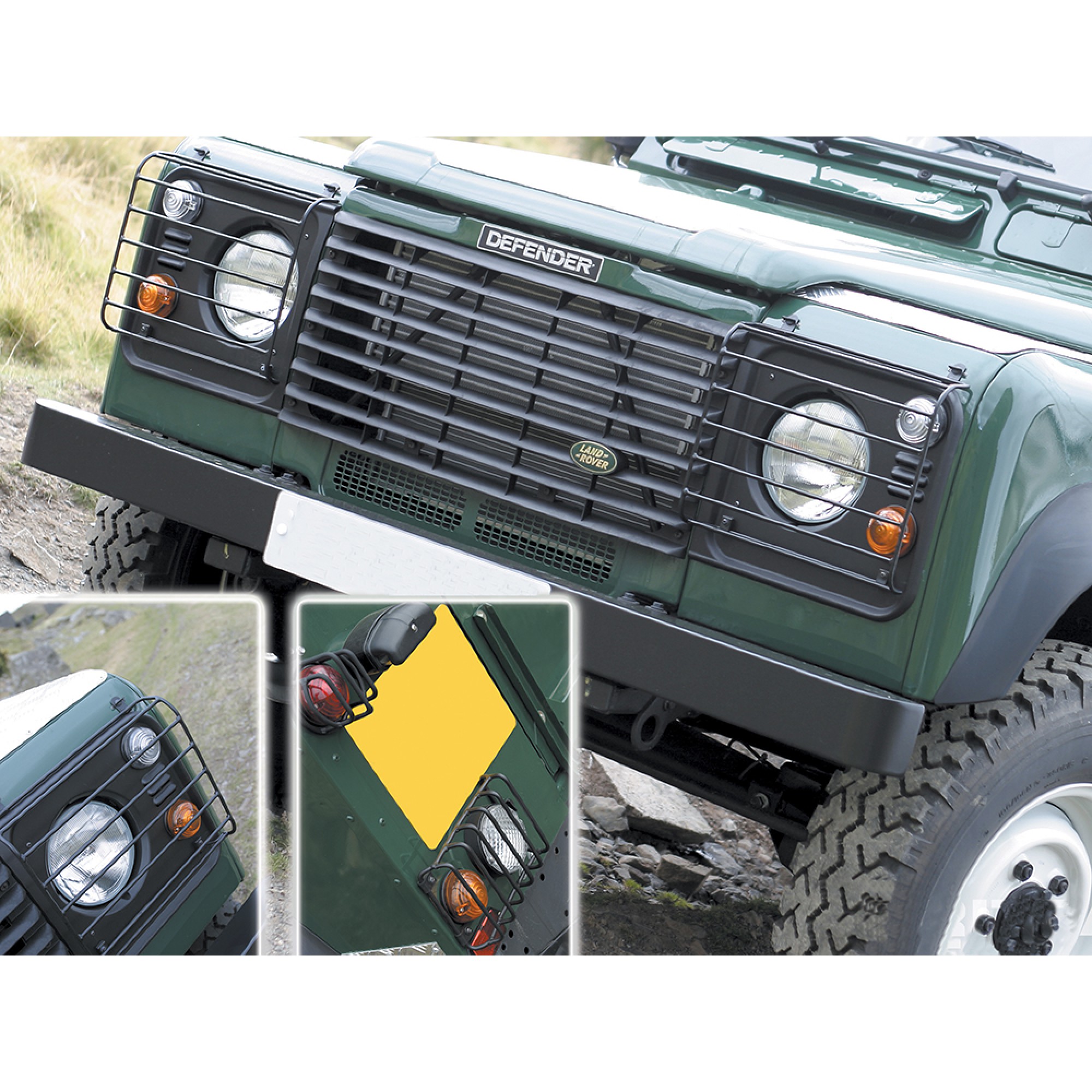 DA4400 - Light Guard Kit for Defender TD5 2003 on Front and Rear Kit
