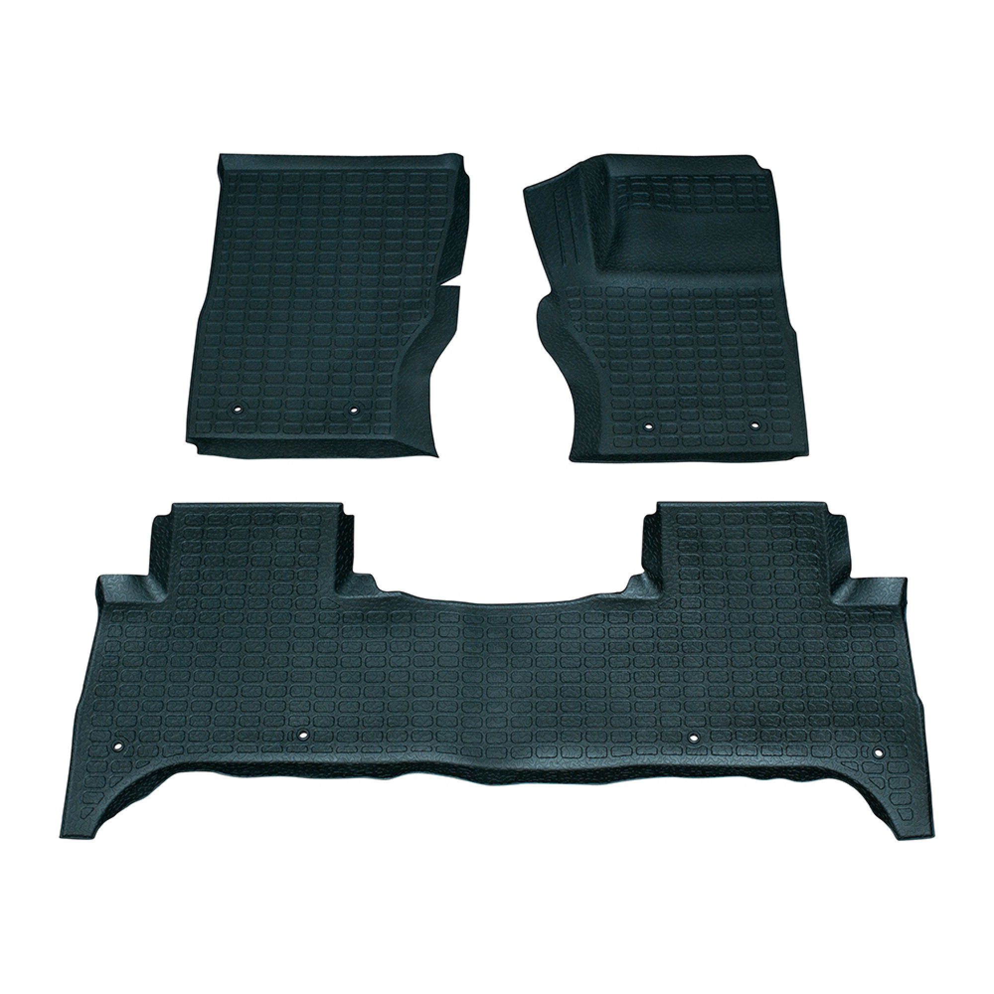Front and Rear Rubber Mat Set Range Rover Sport 2014 Onwards RHD - DA4823