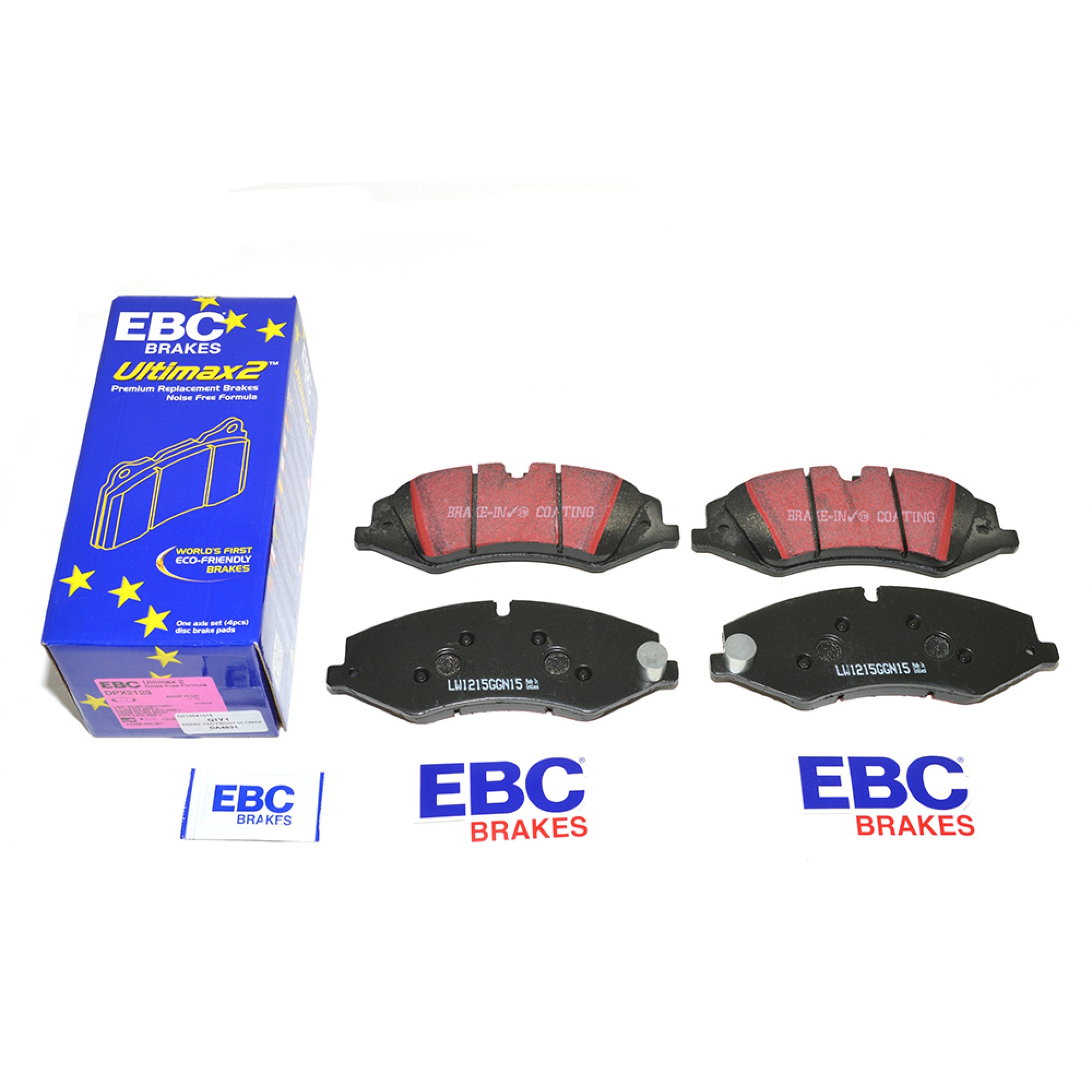 DA4831 - Ebc Brake Pads Front Ultimax R/R L405 and Sport and D4