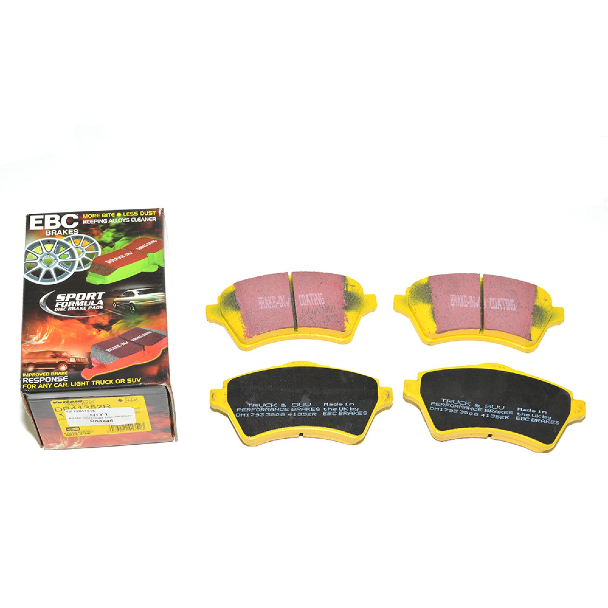 DA4845 Brake Pad Front Yellow Stuff