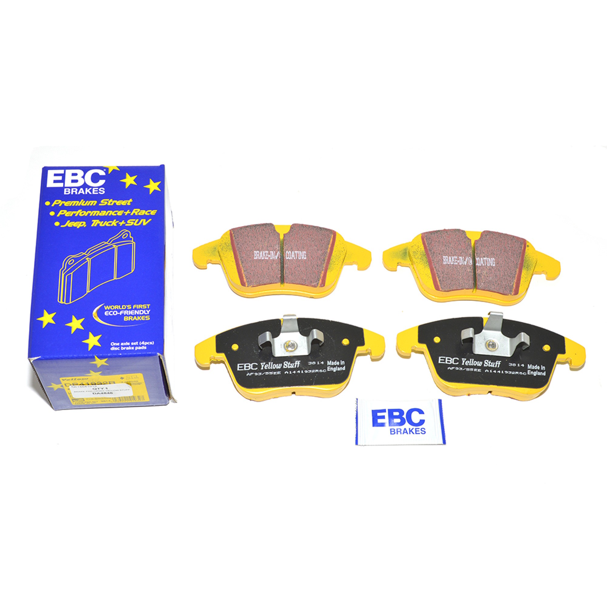 DA4846 Brake Pad Front Yellow Stuff