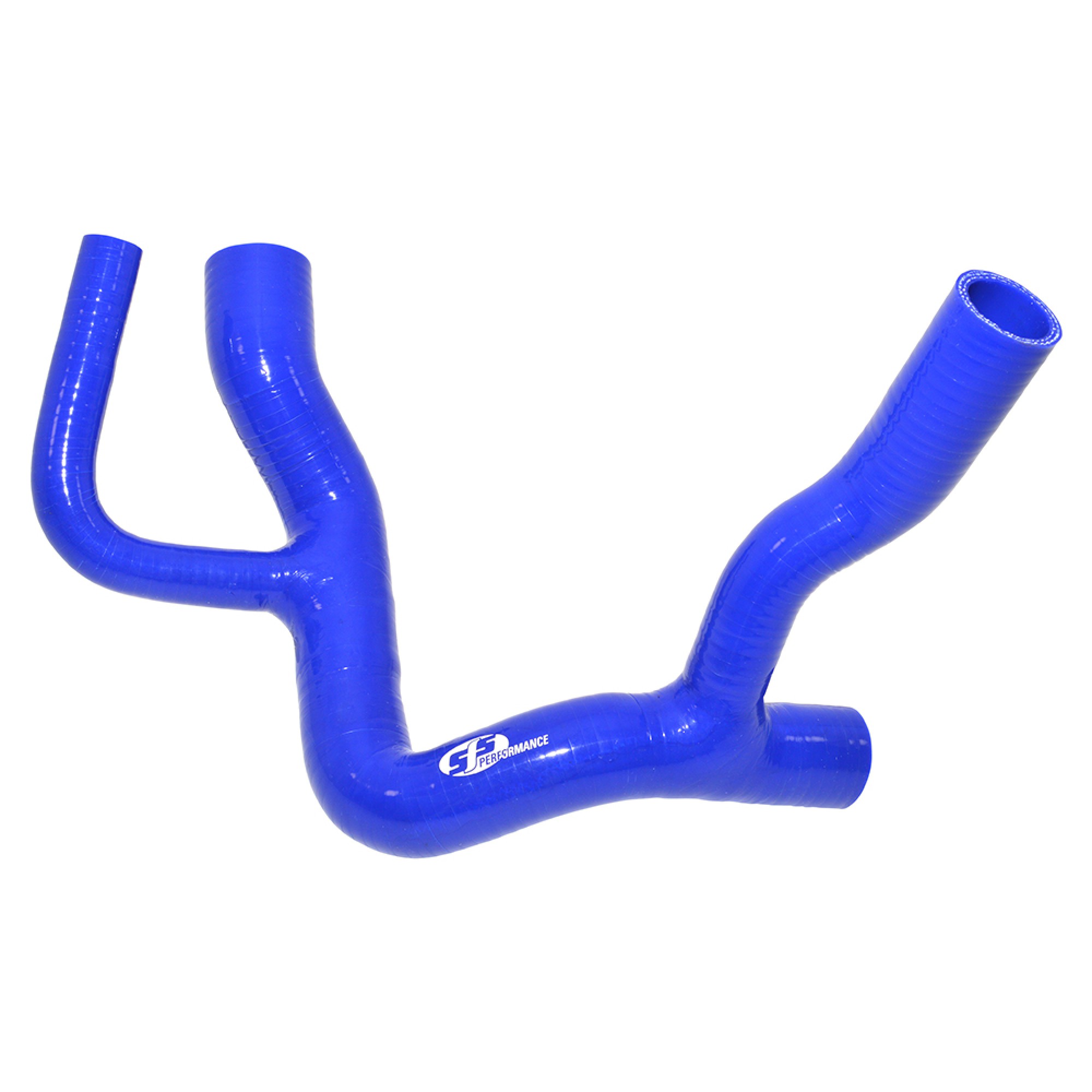 90/110 TD5 Blue Silicone Coolant Top Hose - DA4572