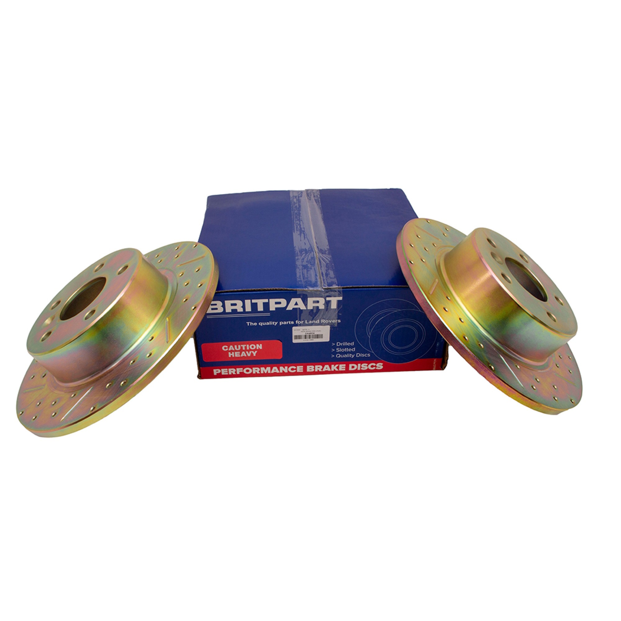 DA4604 - Performance Rar Brake Disc (Pair) Drilled & Grooved