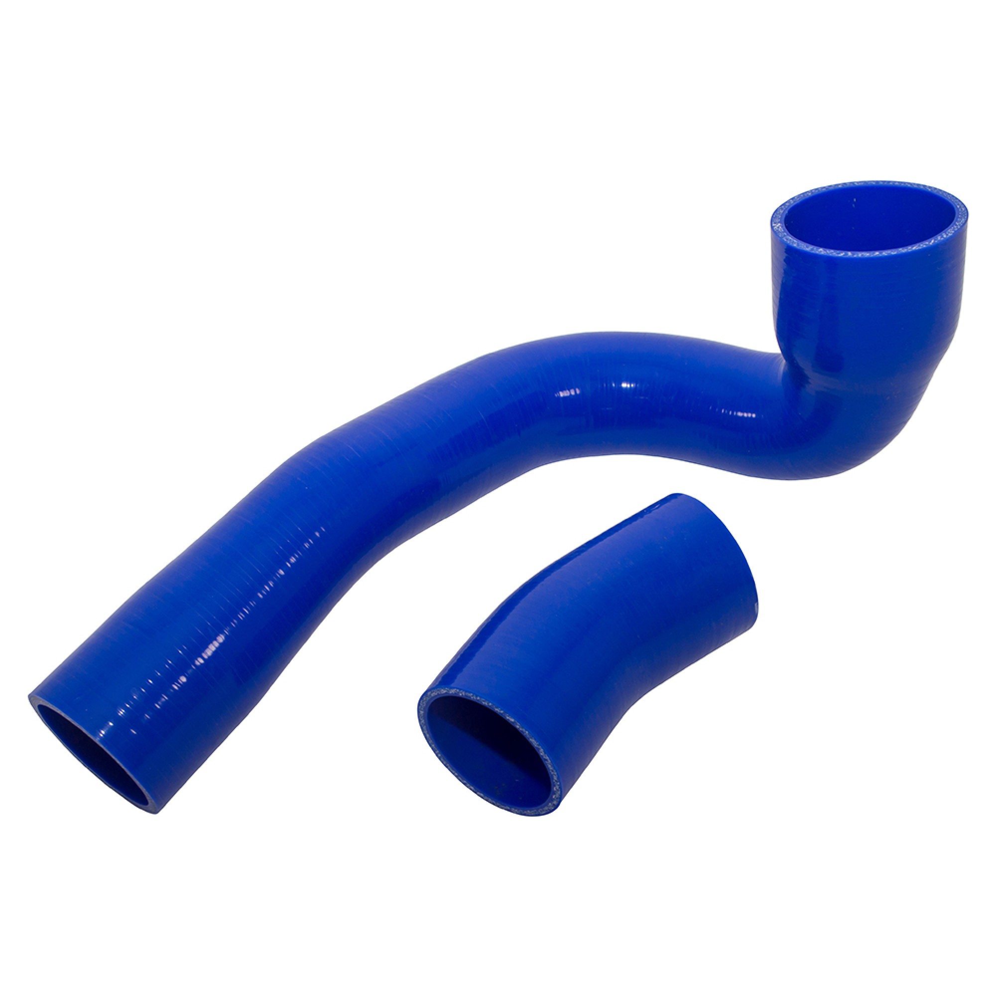 DA4699 Blue Silicone Turbo Hose Kit Freelander 2 TD4 2 Piece 2 Piece Kit
