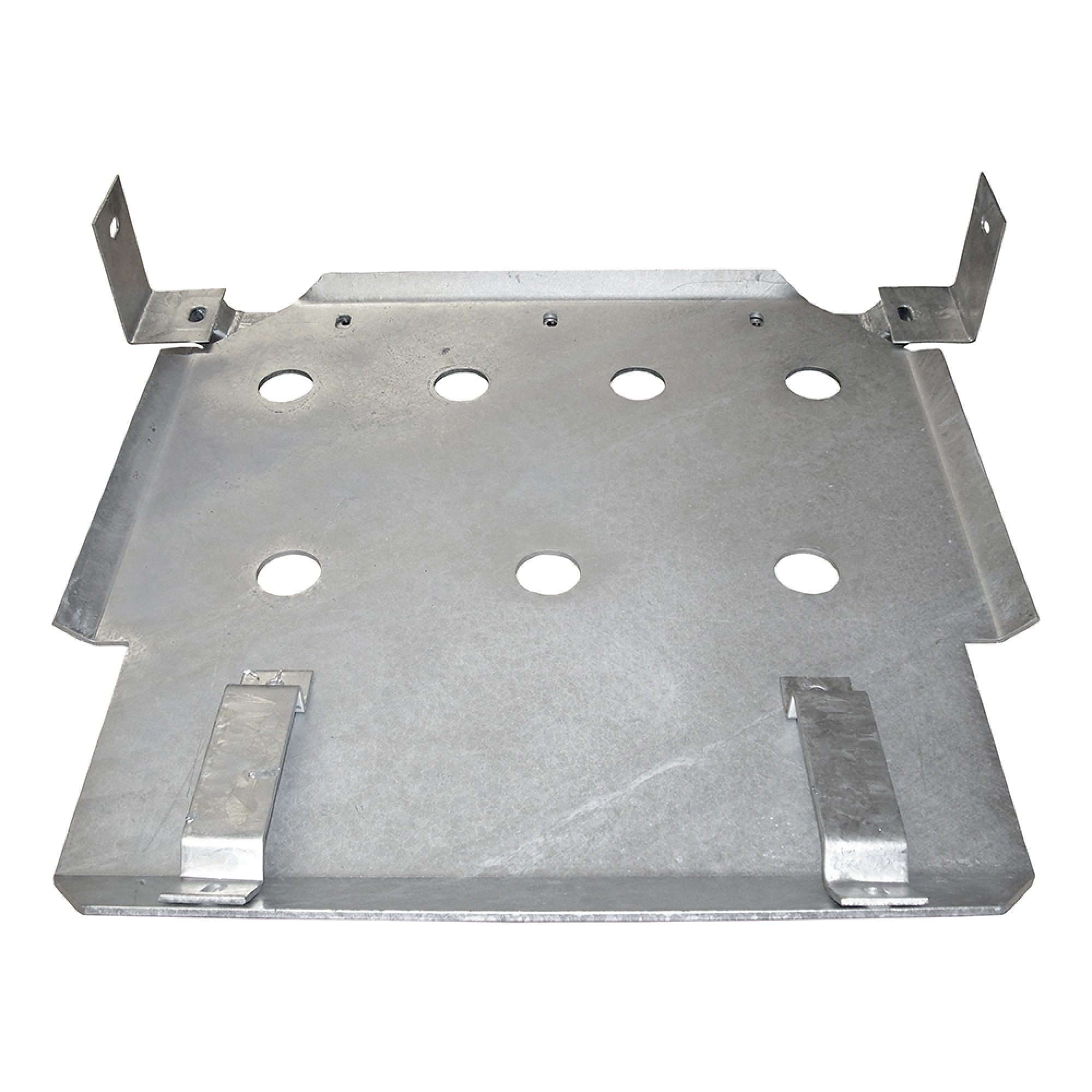 Guard for Transmission and Rear Crossmembers Galvanised Steel Bolts on and Is Easy to Fit Fits PRE-TD5 Or Can Be Fitted to TD5 with Centre Exhaust Removed and Pipe Fitted.