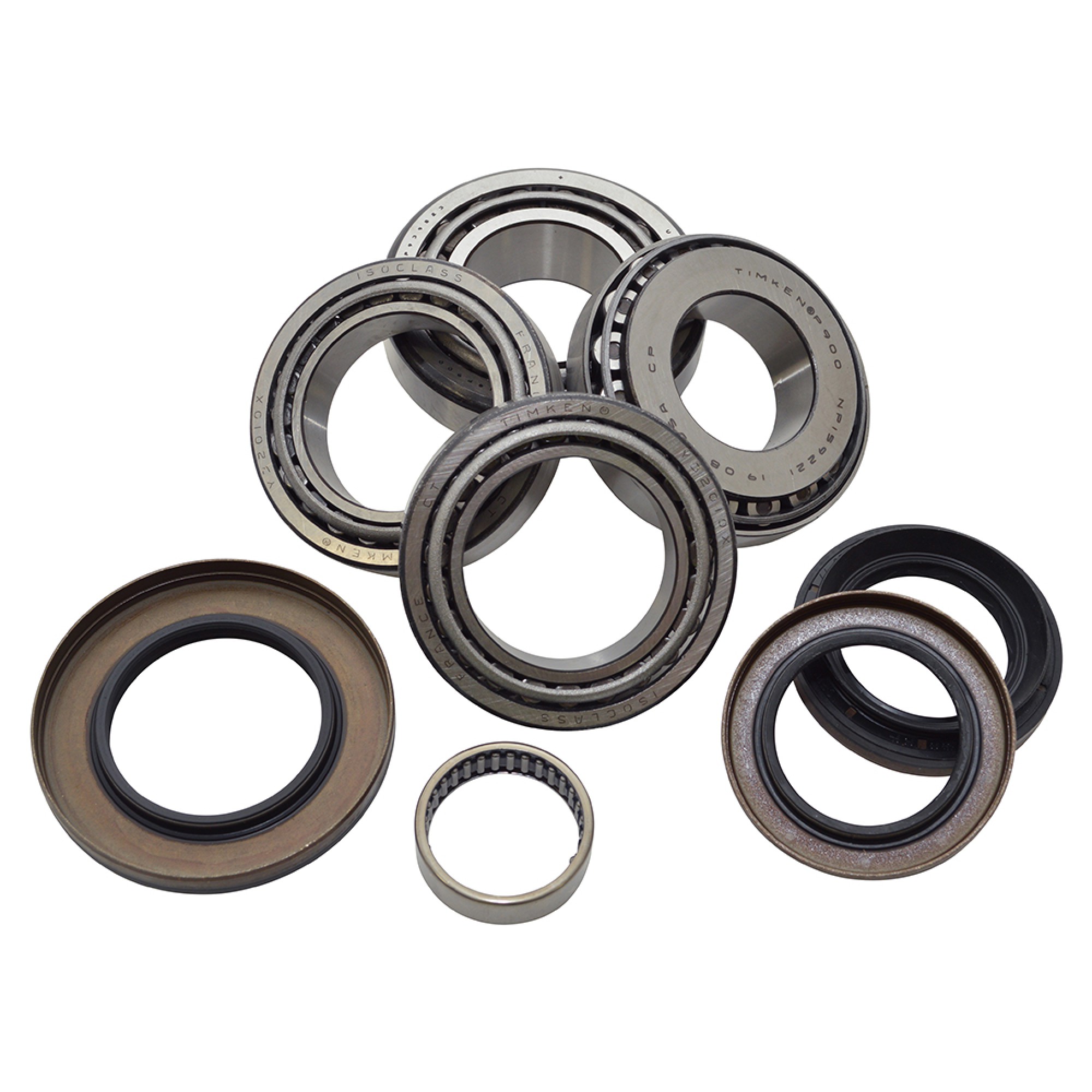 DA5038 - OEM - Rear Locking Differential Overhaul Kit Kit Includes Drive Shaft Needle Roller Bearings, Total Of 5 Bearings and 3 Oil Seals.