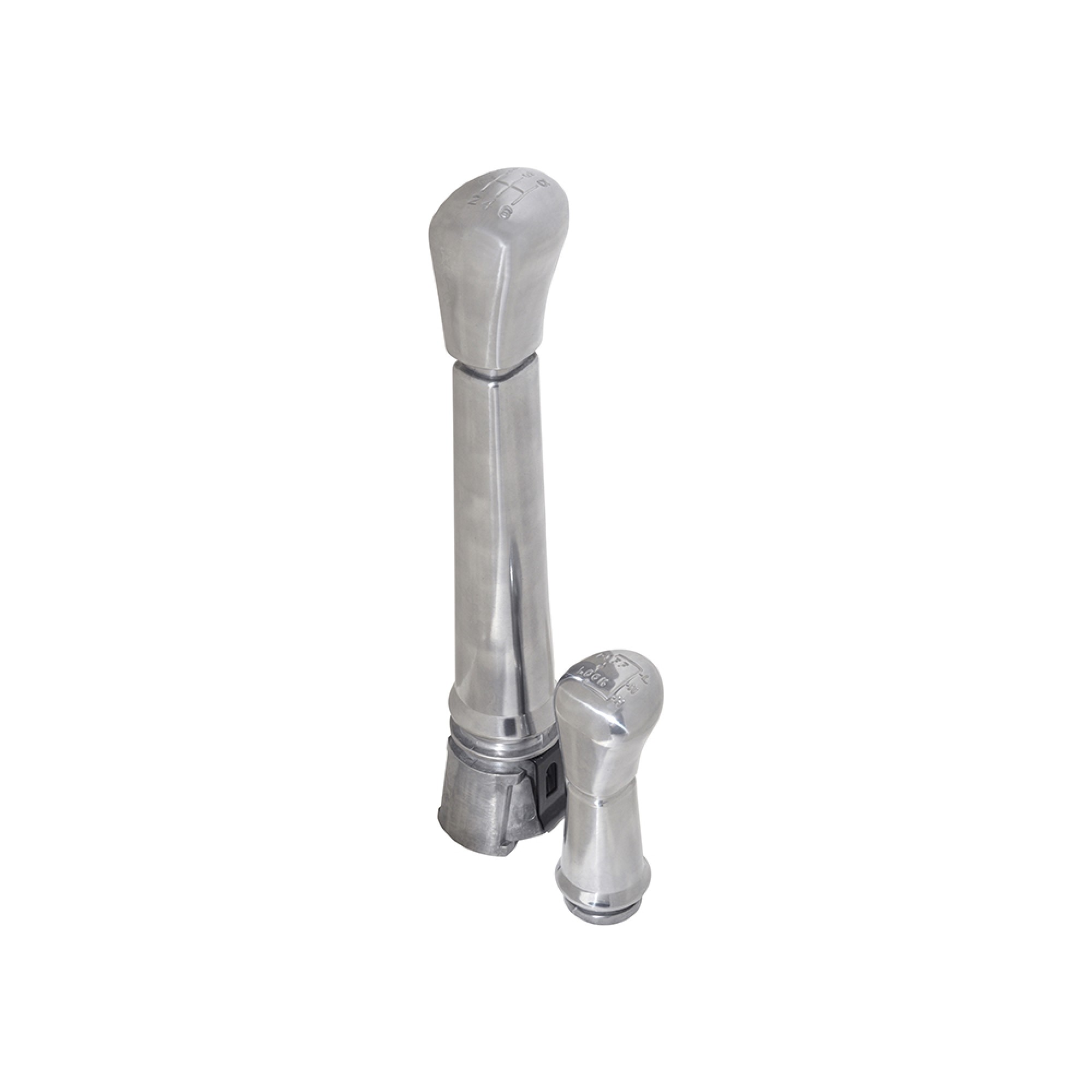 Polished Aluminium Gear Knob Set Puma Defender (2007 Onwards)