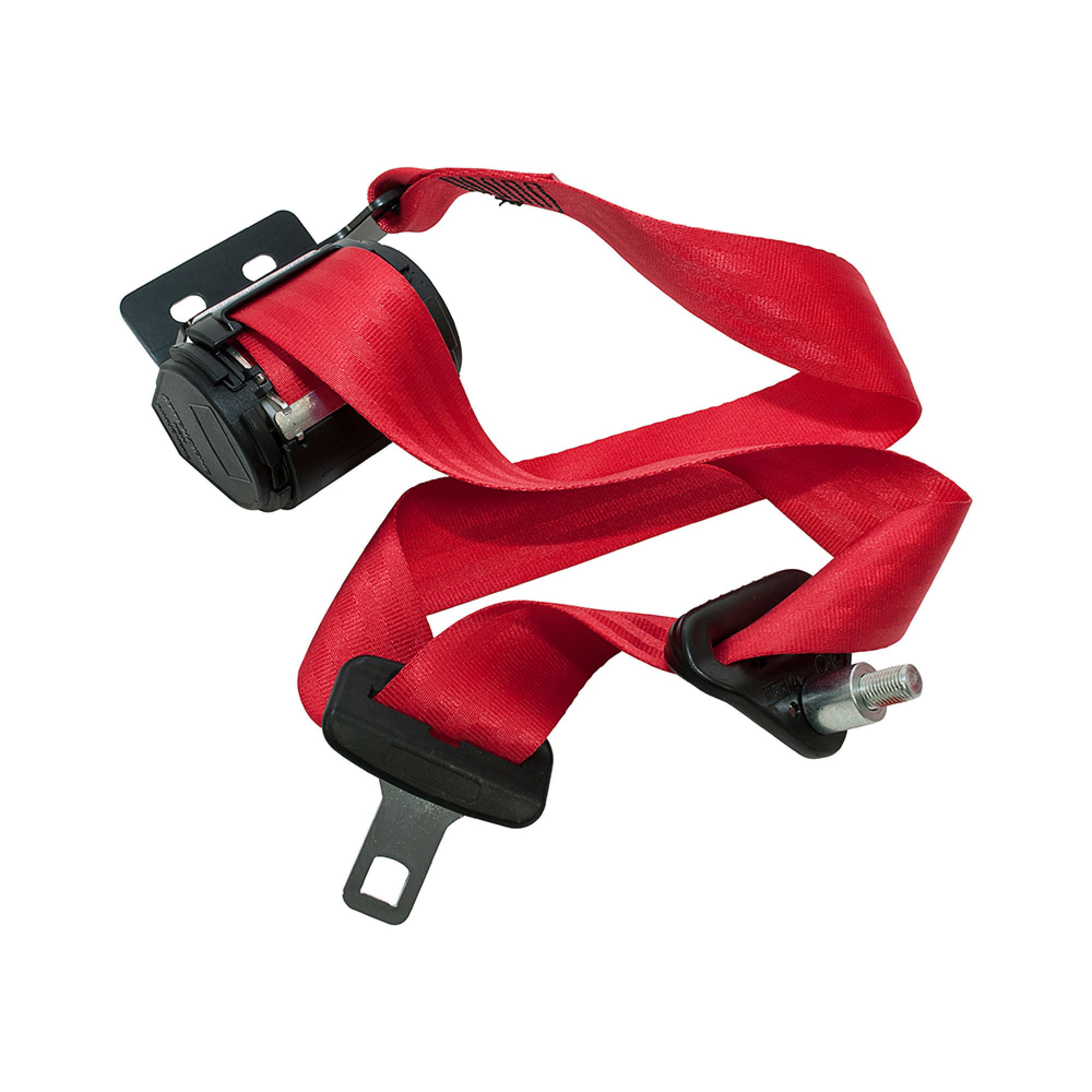 Red Seat Belt RH Truck Cab Defender