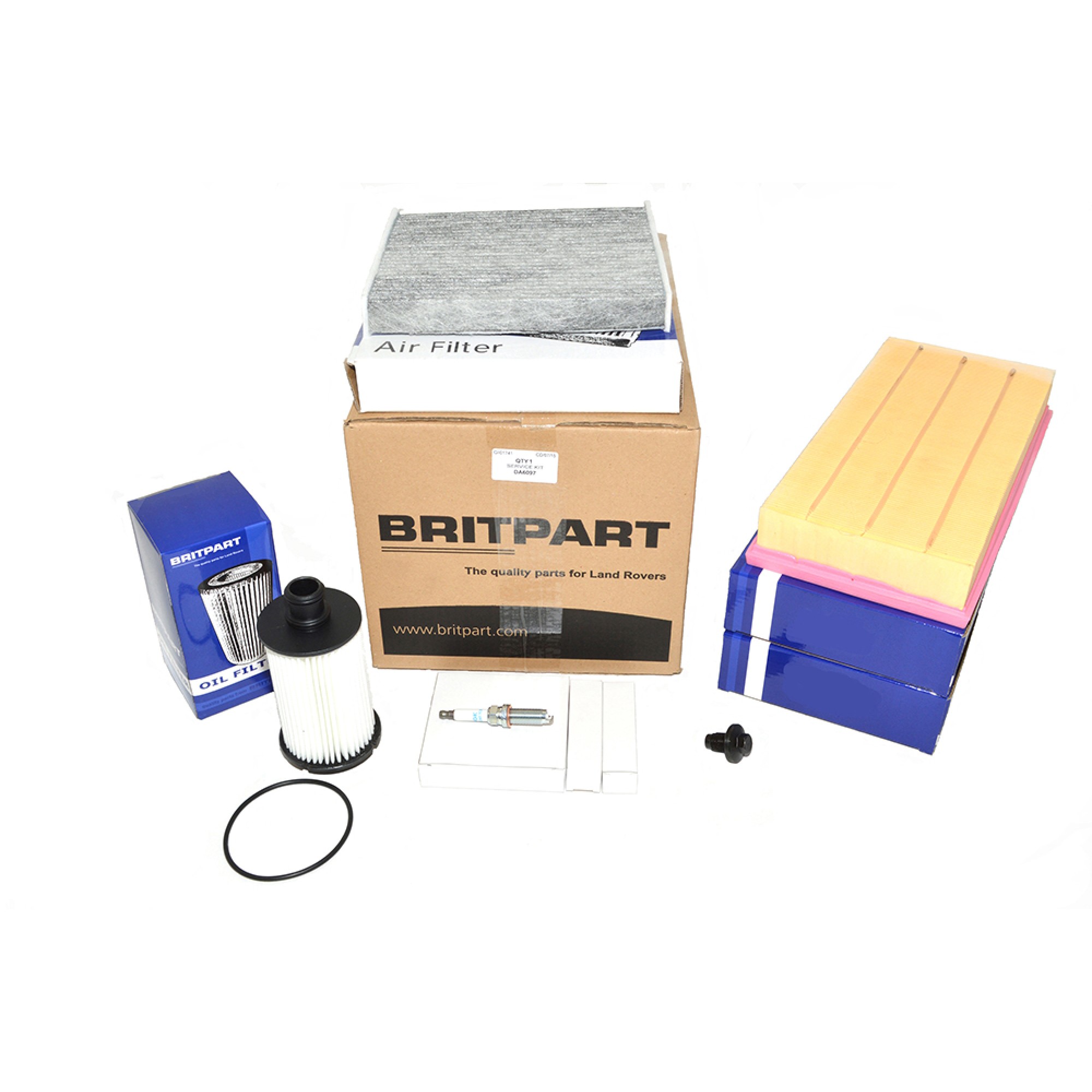DA6097 - Britpart Service Kit 3.0 V6 Petrol R/R L405 and Sport L405 upto Vin Vin EA128397 Sport upto Vin Vin EA3001262