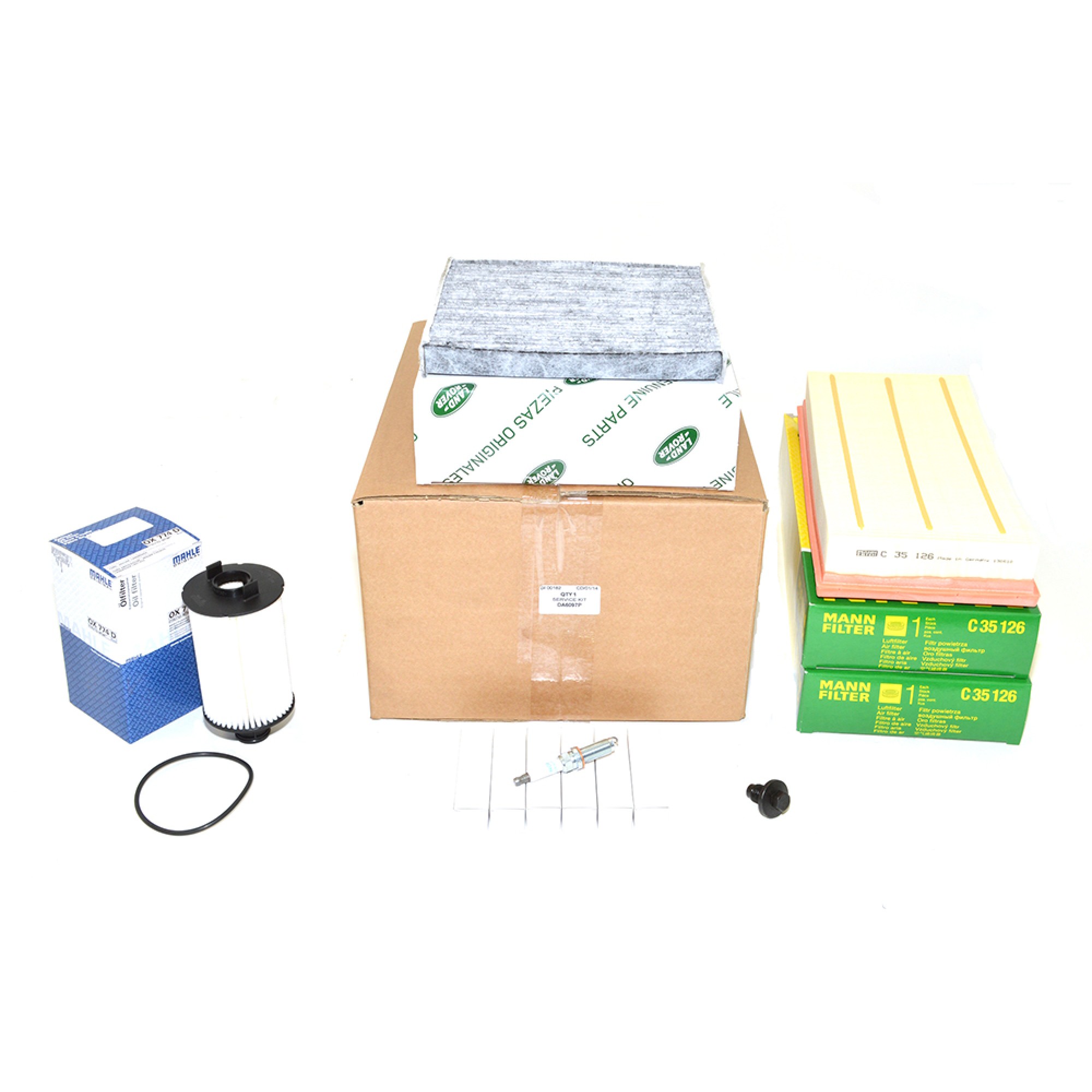 DA6097P - Premium Service Kit 3.0 V6 Petrol R/R L405 and Sport L405 upto Vin Vin EA128397 Sport upto Vin Vin EA3001262