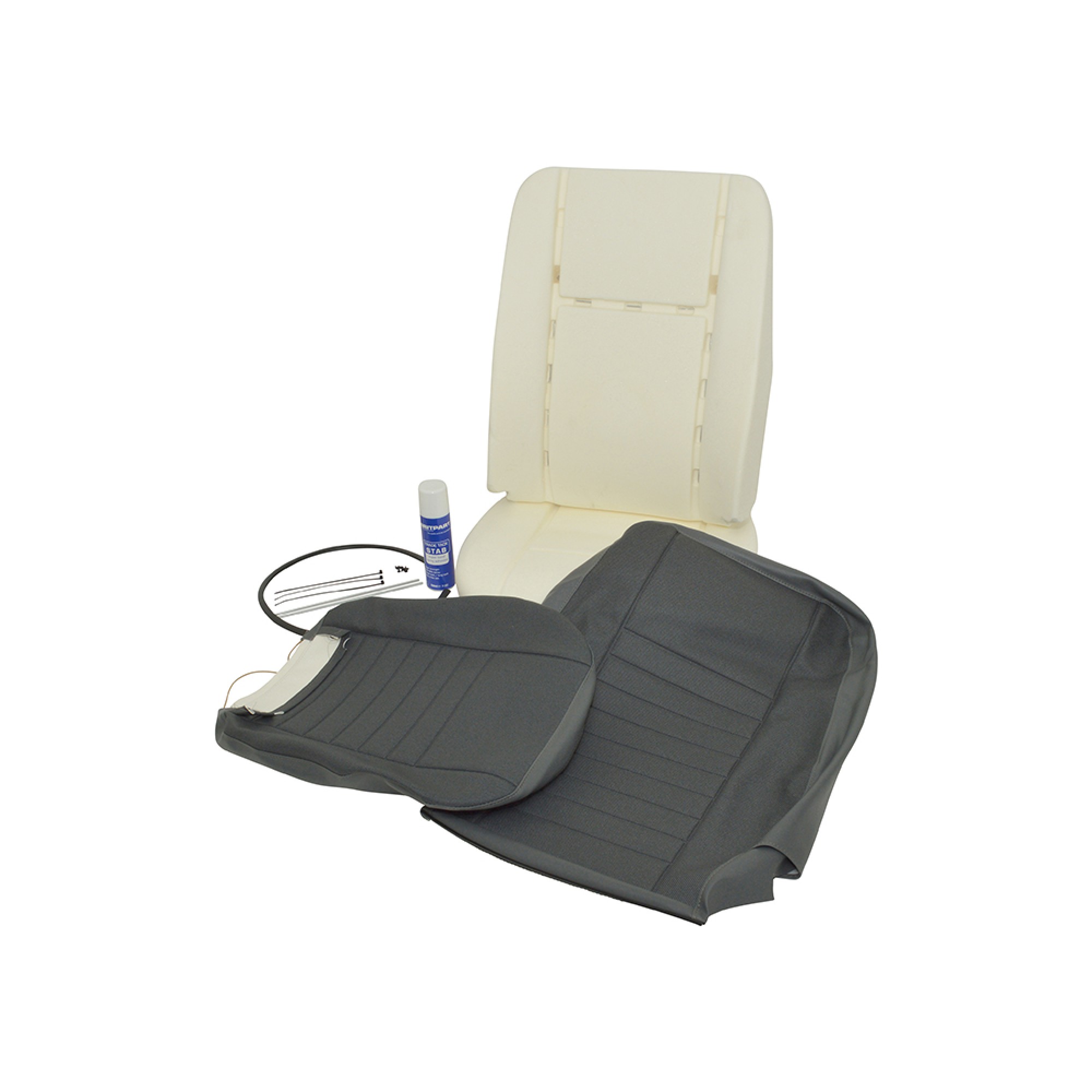 DA5675 - Britpart Puma 2007 Onward Outer Seat Retrim Kit Rpi Twill